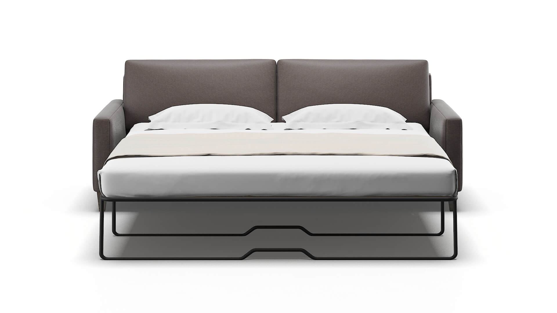 Cannes Oscar Chocolate Sofa Sleeper Espresso legs 1