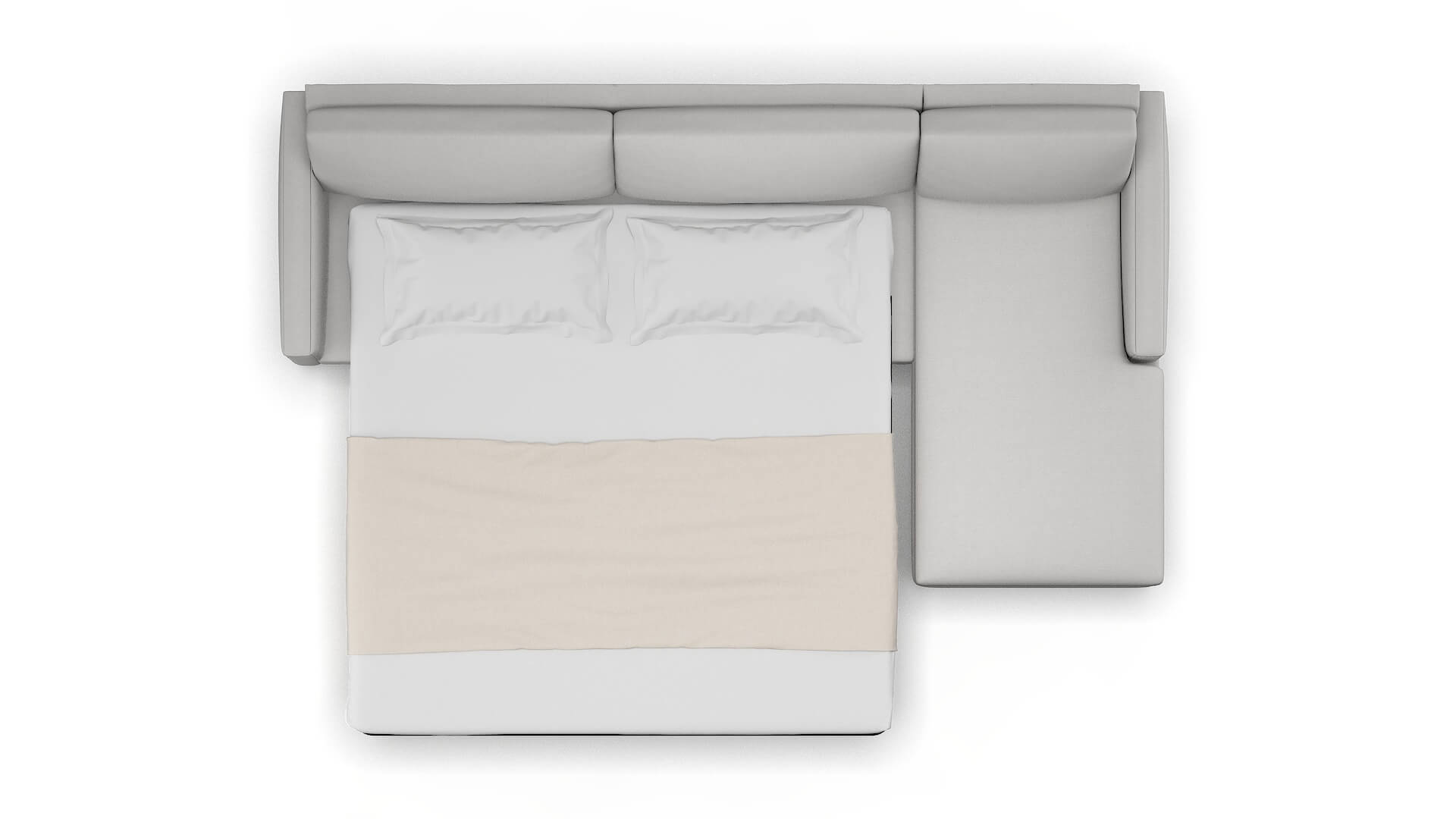 Cannes Prisma Steam Panel Sleeper Espresso legs 3