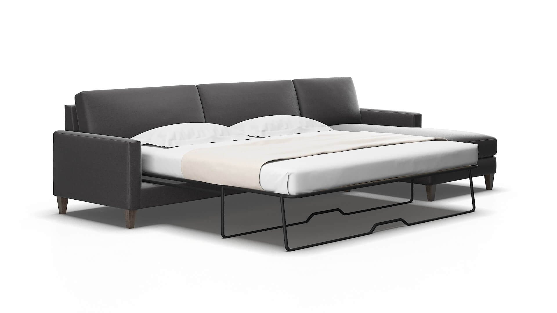 Cannes Royale Eclipse Panel Sleeper Espresso legs 2