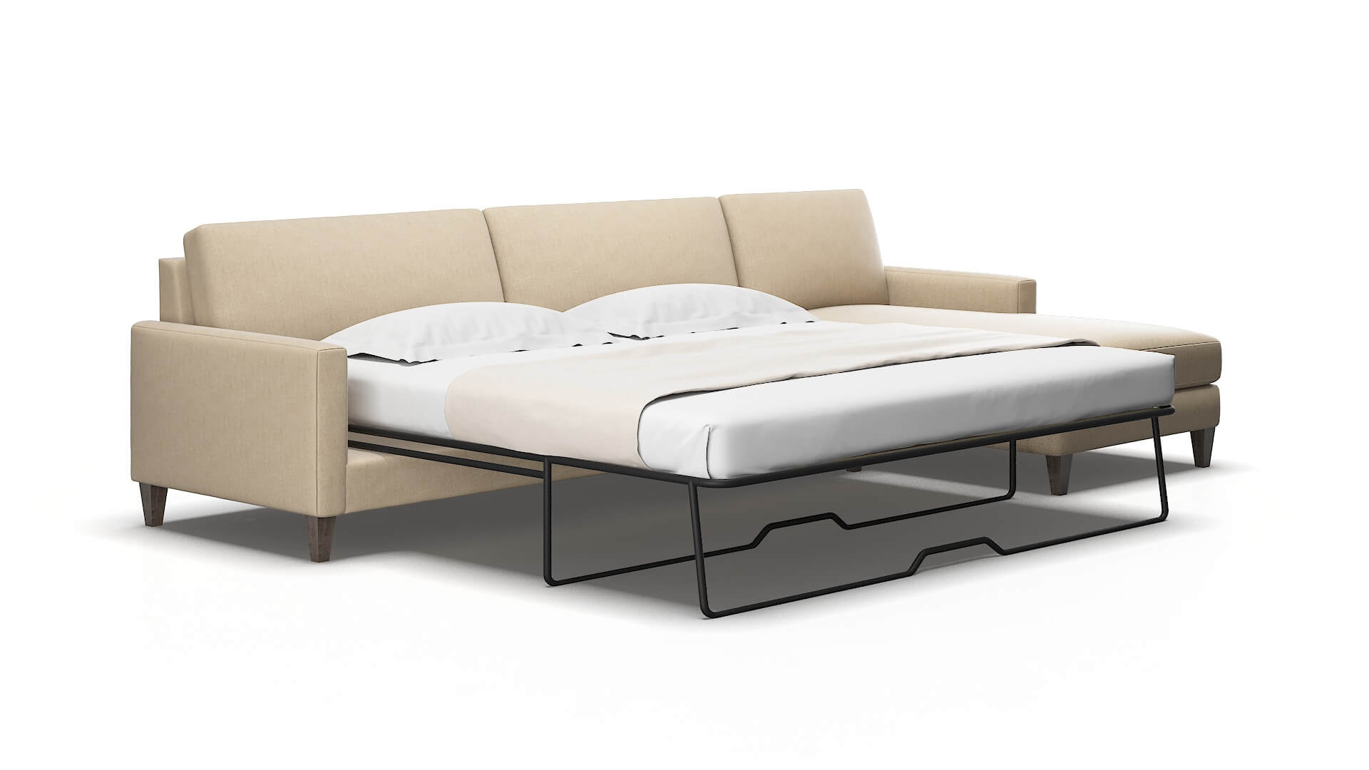 Cannes Royale mondo Panel sleeper Espresso Legs  2