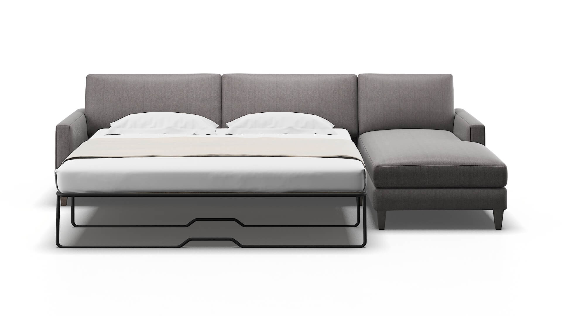 Cannes Sasha Granite Panel Sleeper Espresso legs 1