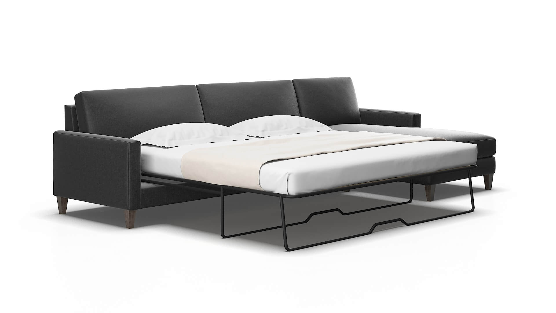 Cannes Sosoftness 54 Panel sleeper Espresso Legs  2