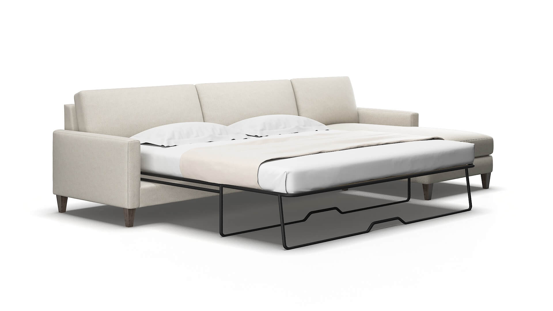 Cannes Terrain natural Panel sleeper Espresso Legs  2