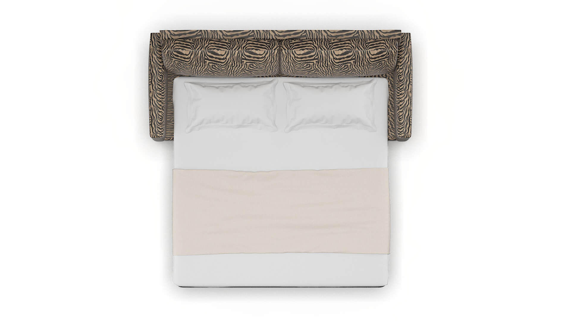 Cannes Zambia Coffee Sofa Sleeper Espresso legs 3