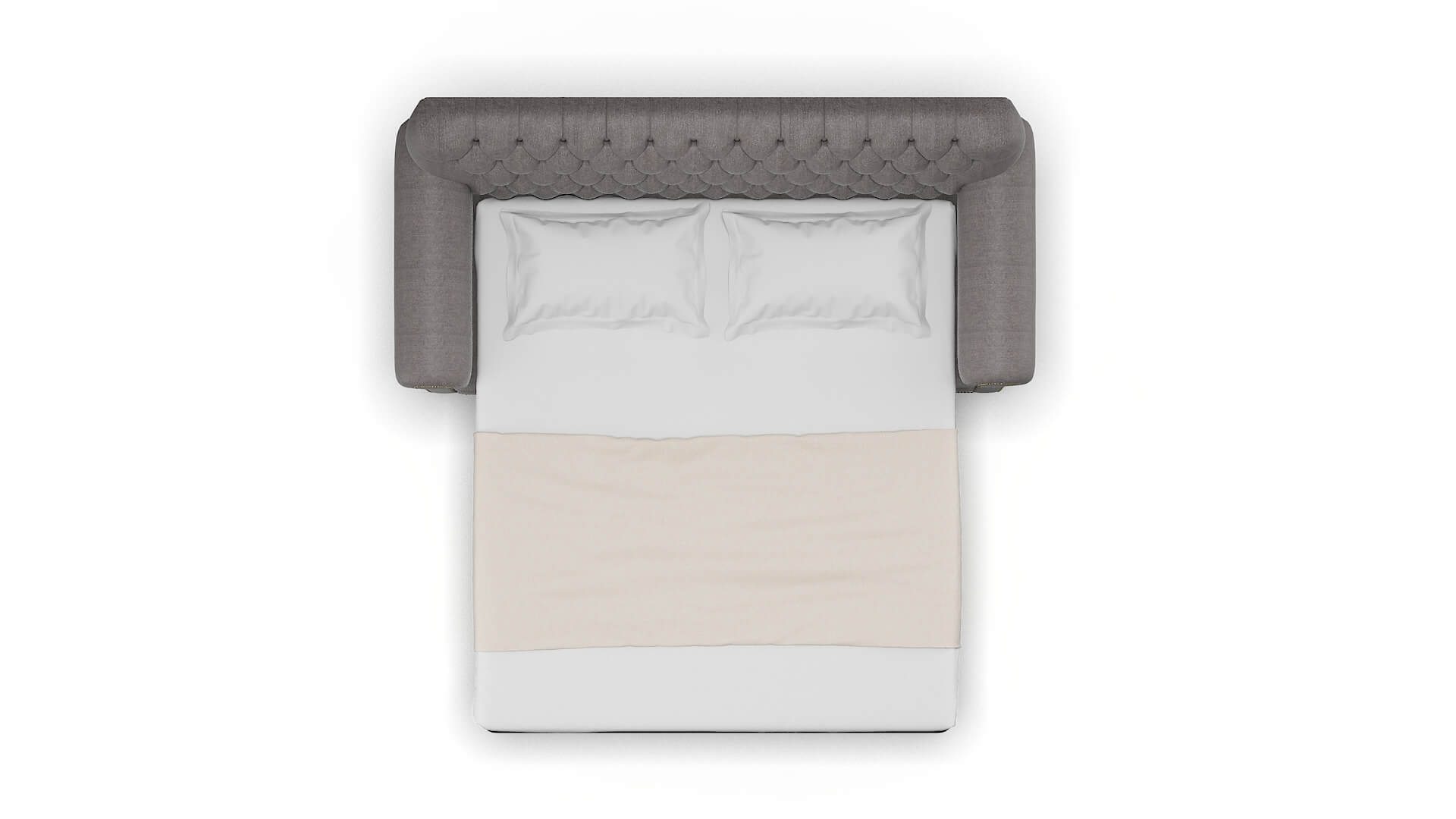 Chester Atlas_plz Silver Sofa Sleeper Espresso legs 3