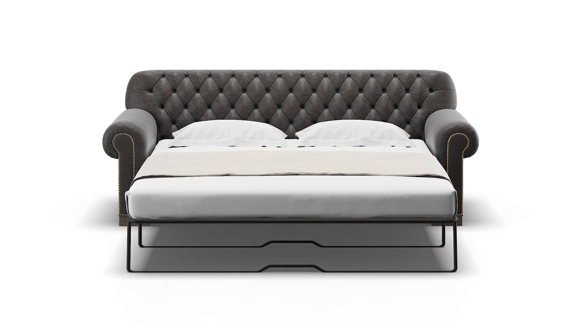 Chester Avenger Denim Sofa Sleeper Espresso legs 1