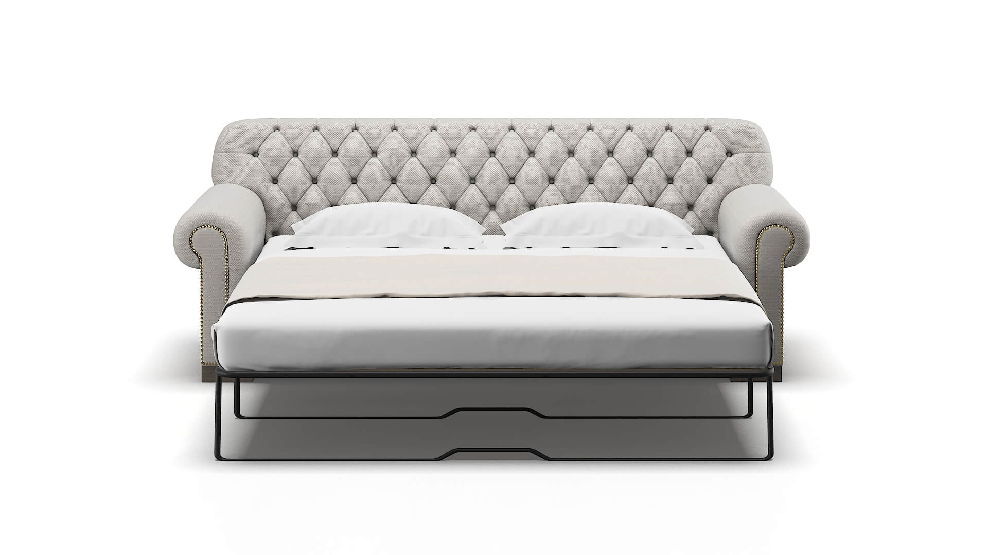 Chester Avenger Dolphin Sofa Sleeper Espresso legs 1