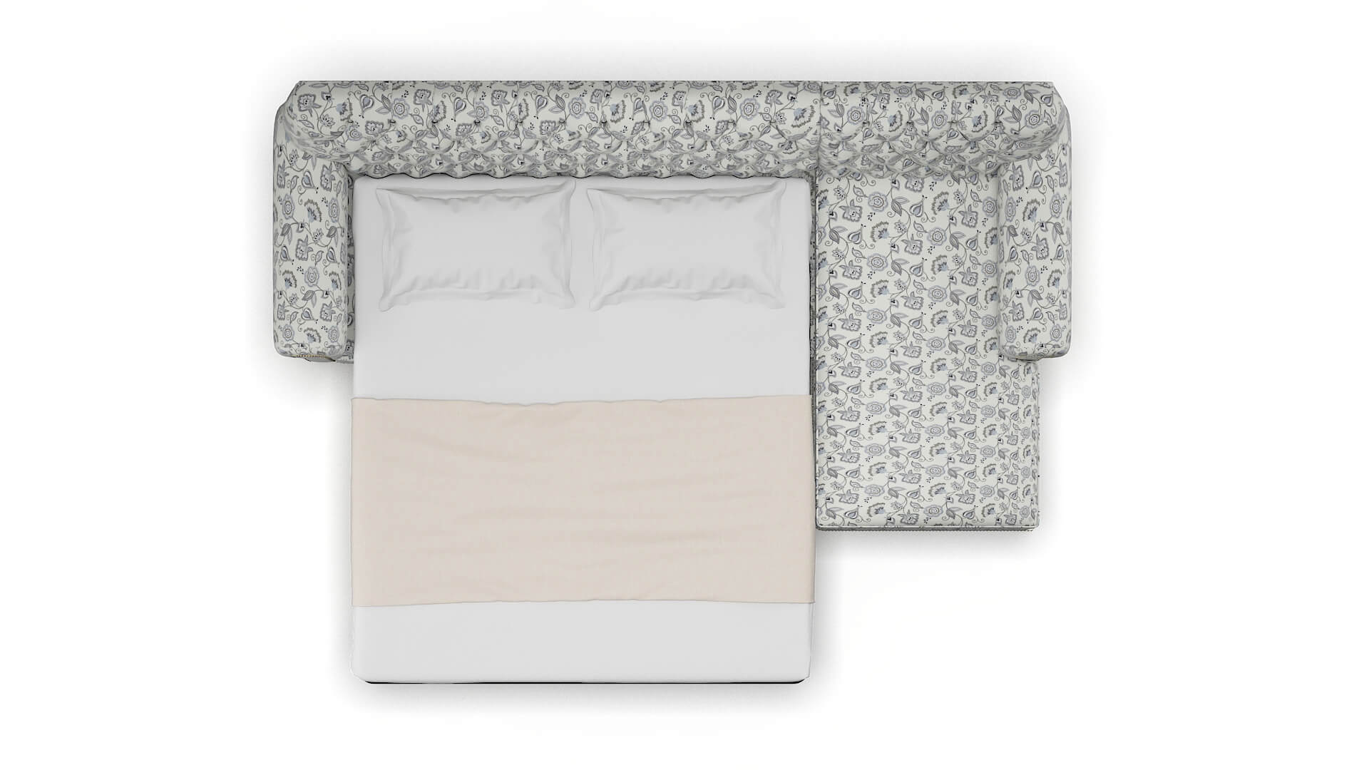 Chester Avignon Sky Panel Sleeper Espresso legs 3