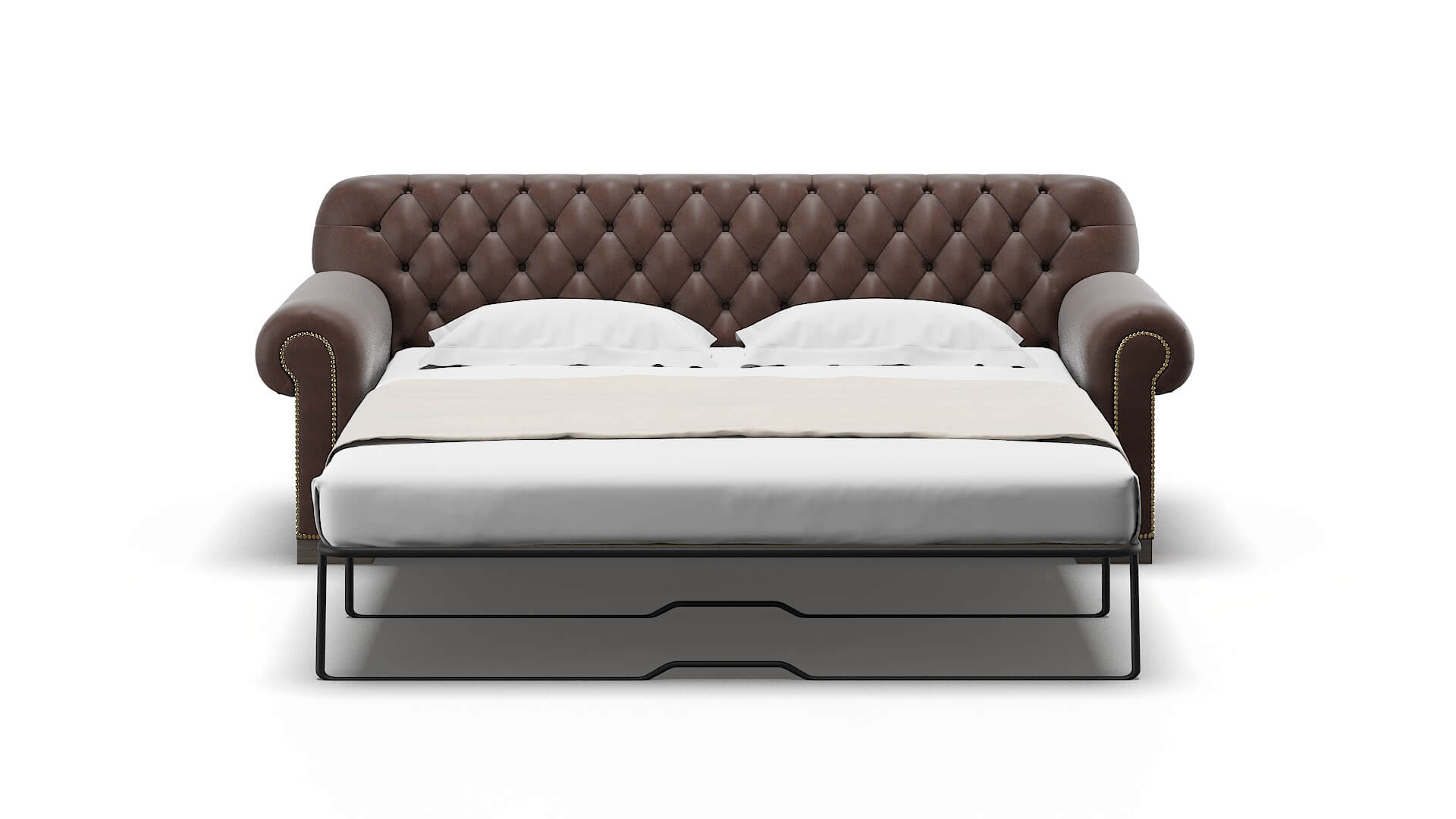 Chester Bella Espresso Sofa Sleeper Espresso legs 1