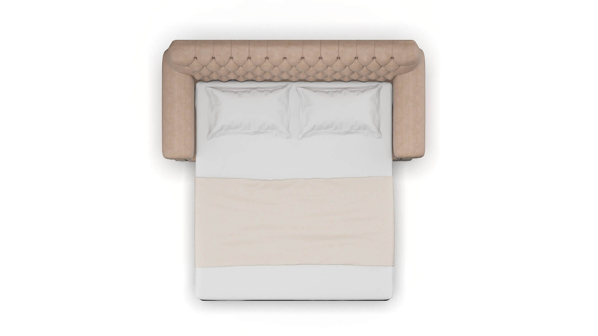 Chester Bella Pewter Sofa Sleeper Espresso legs 3