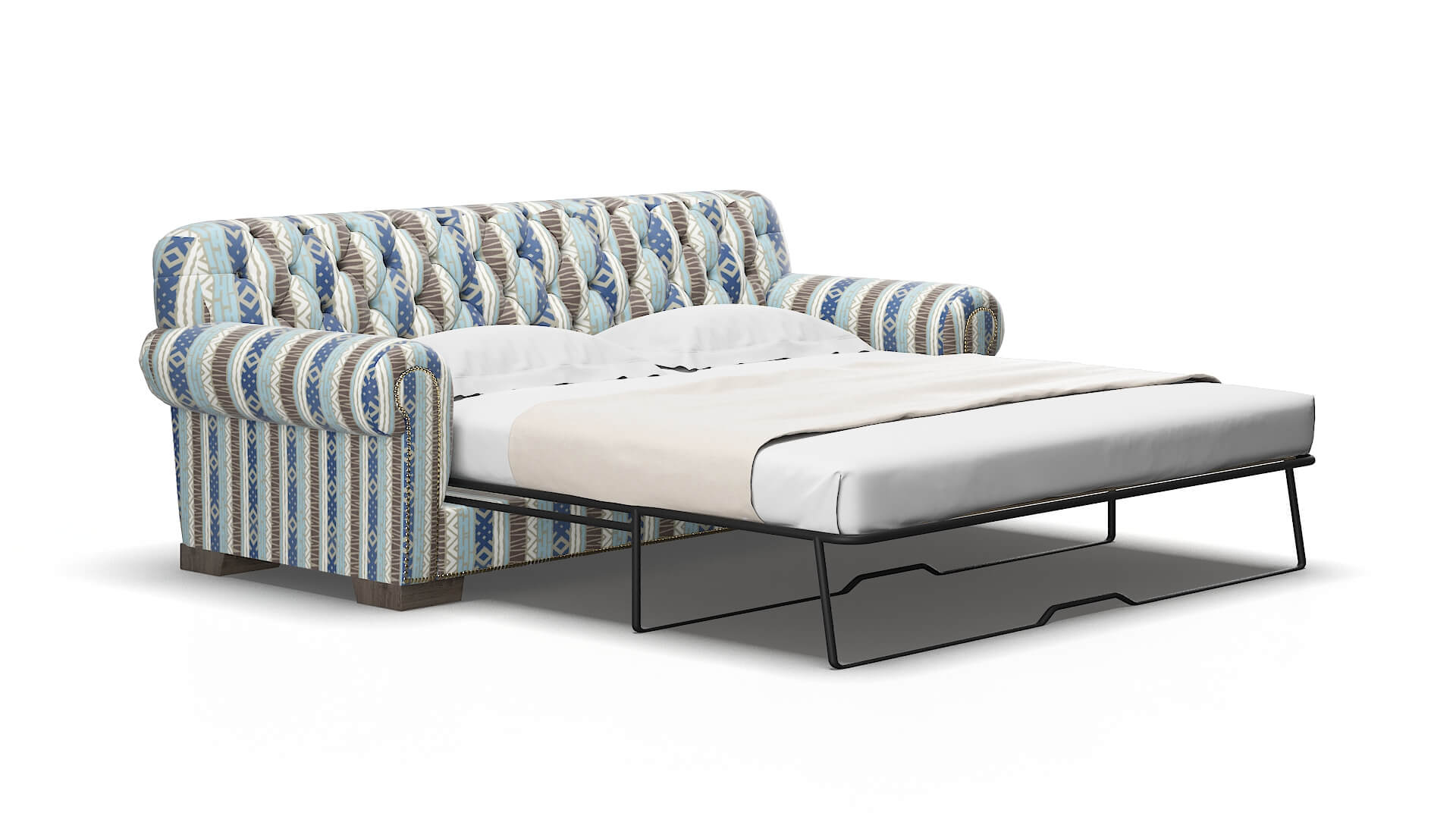 Chester Bodhi indigo Sofa sleeper Espresso Legs  2