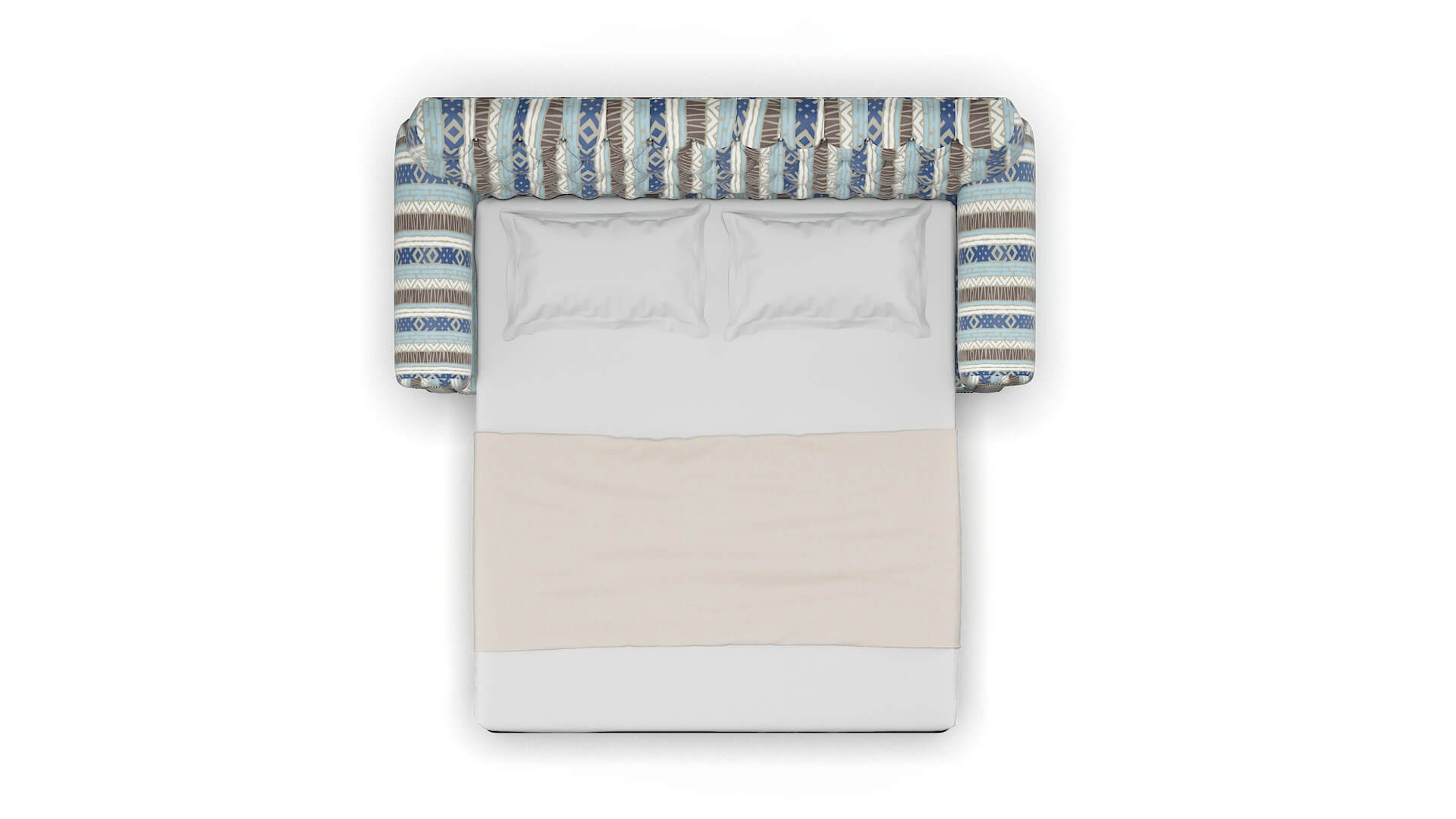 Chester Bodhi Indigo Sofa Sleeper Espresso legs 3