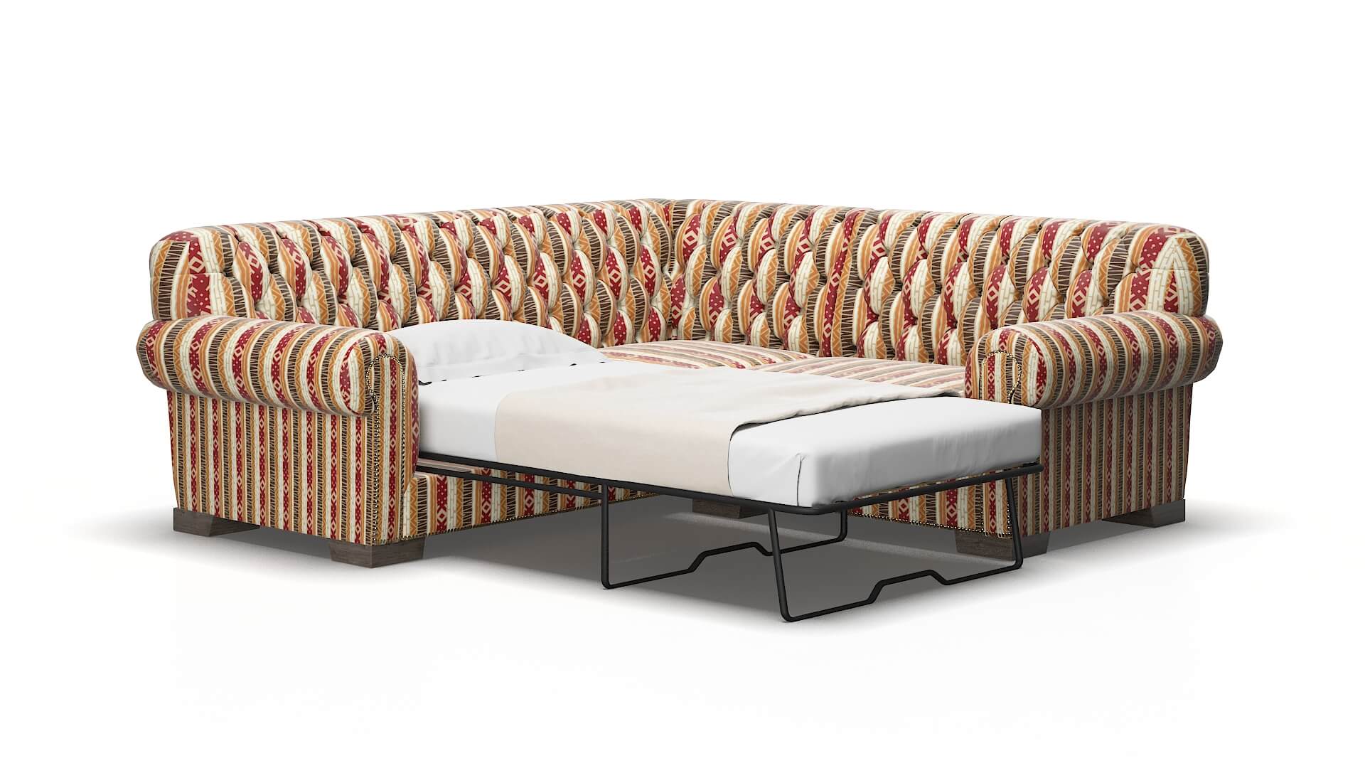 Chester Bodhi Tango Sectional Sleeper Espresso legs 2