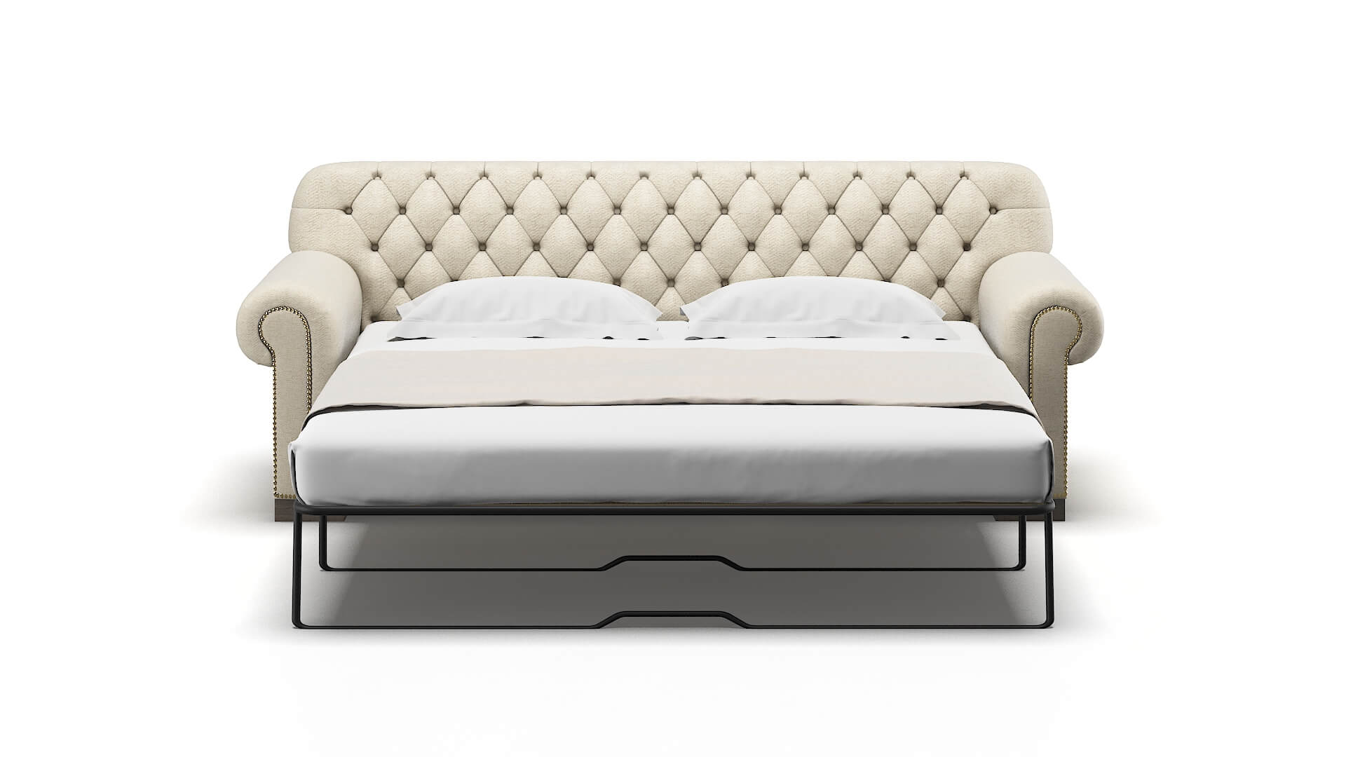 Chester Catalina Wheat Sofa Sleeper Espresso legs 1