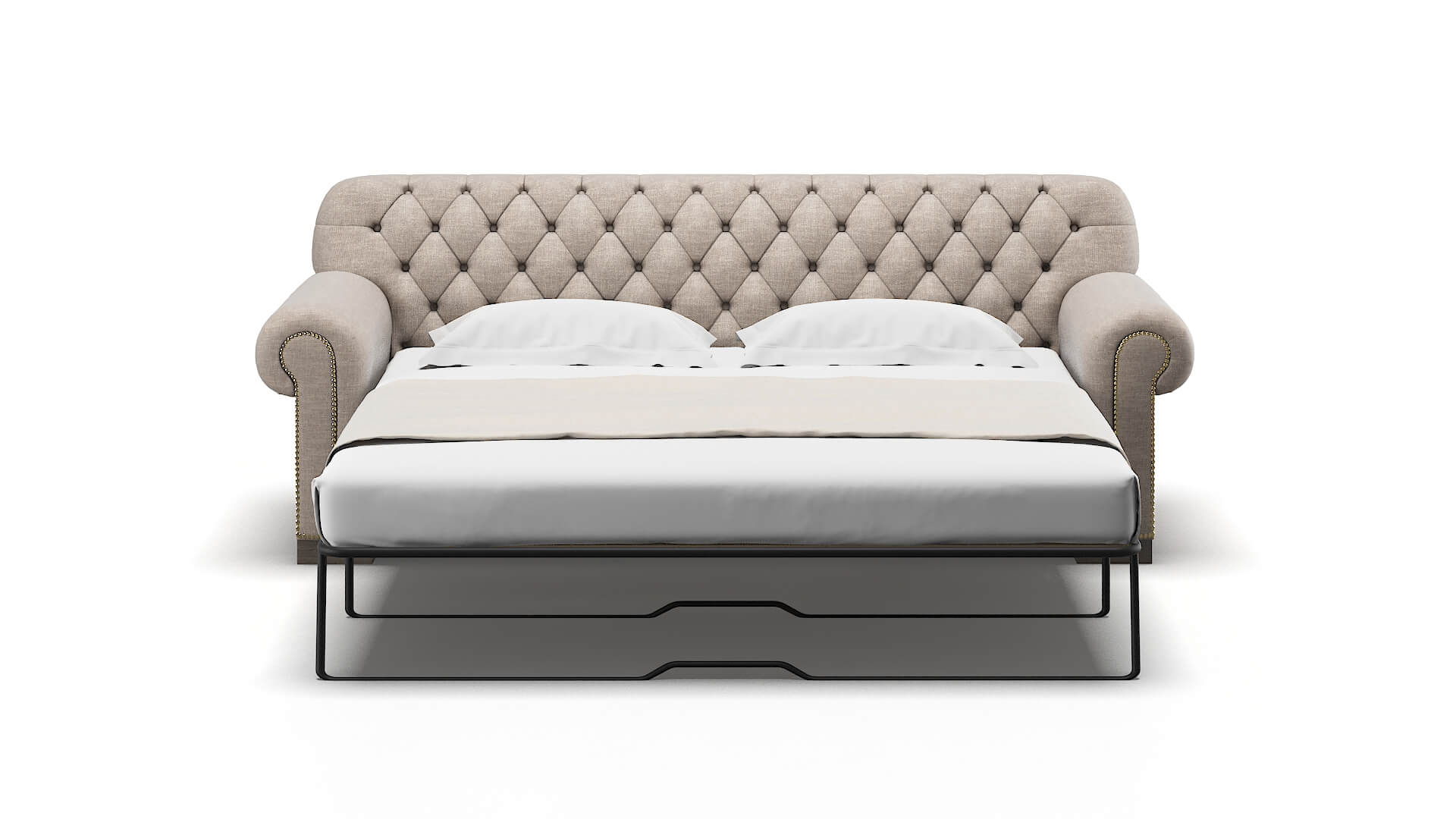 Chester Clyde Dolphin Sofa Sleeper Espresso legs 1