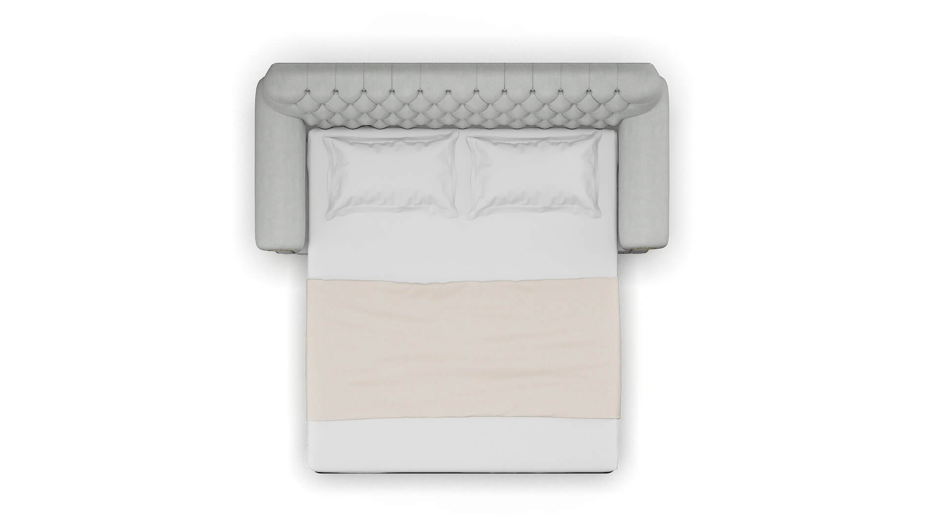 Chester Dawson Platinum Sofa Sleeper Espresso legs 3