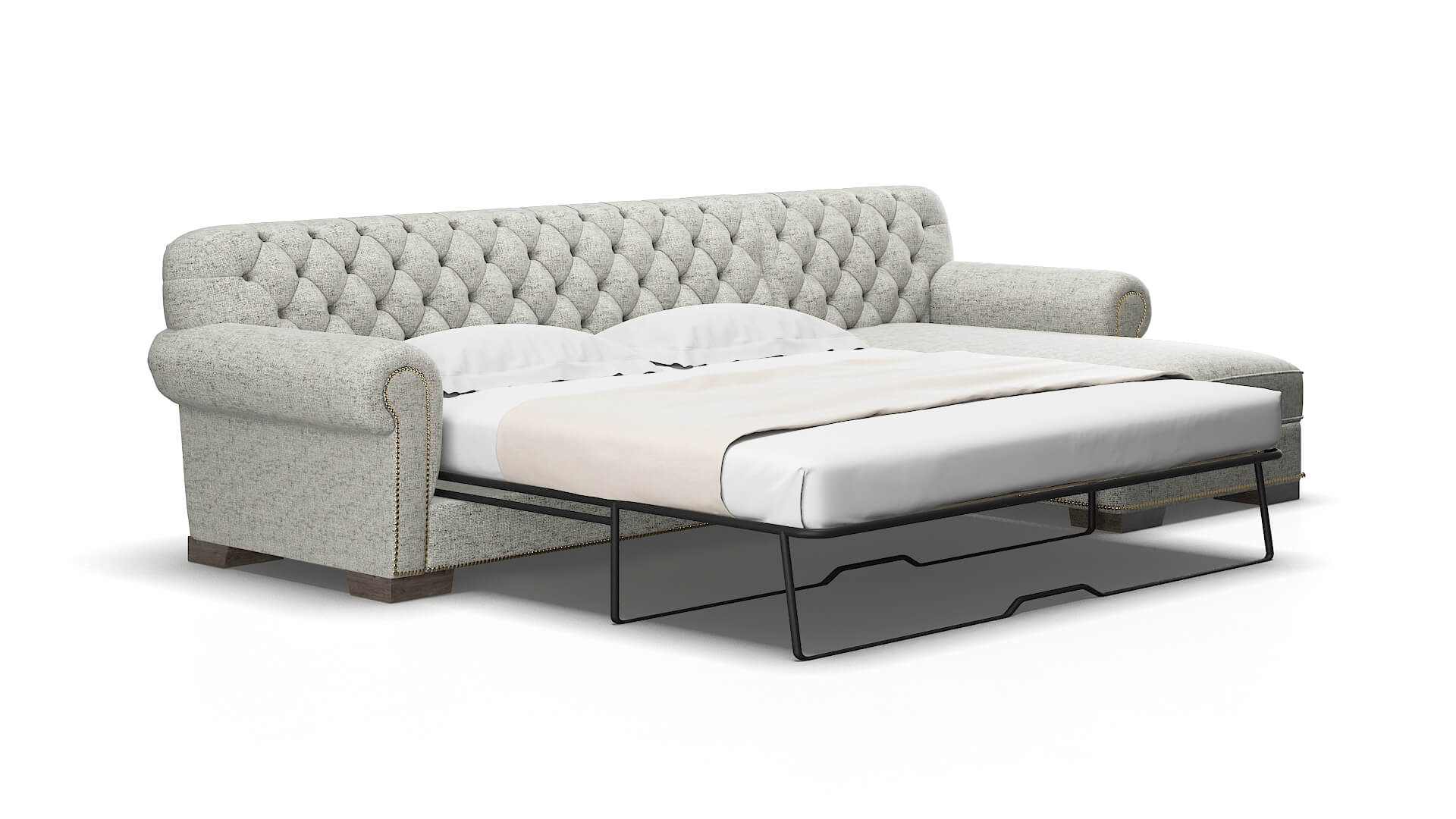 Chester Derby Silver Panel Sleeper Espresso legs 2