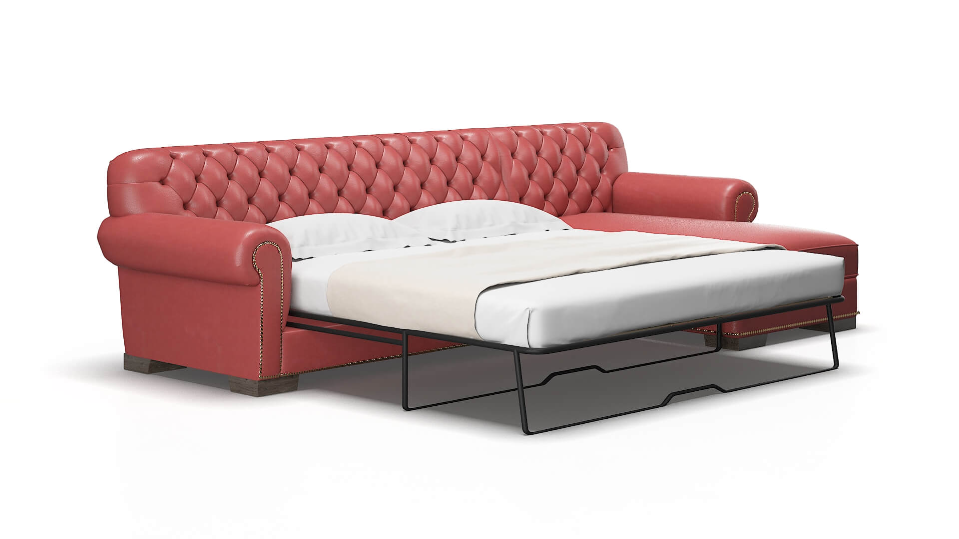 Chester Dillion cordovan Panel sleeper Espresso Legs  2