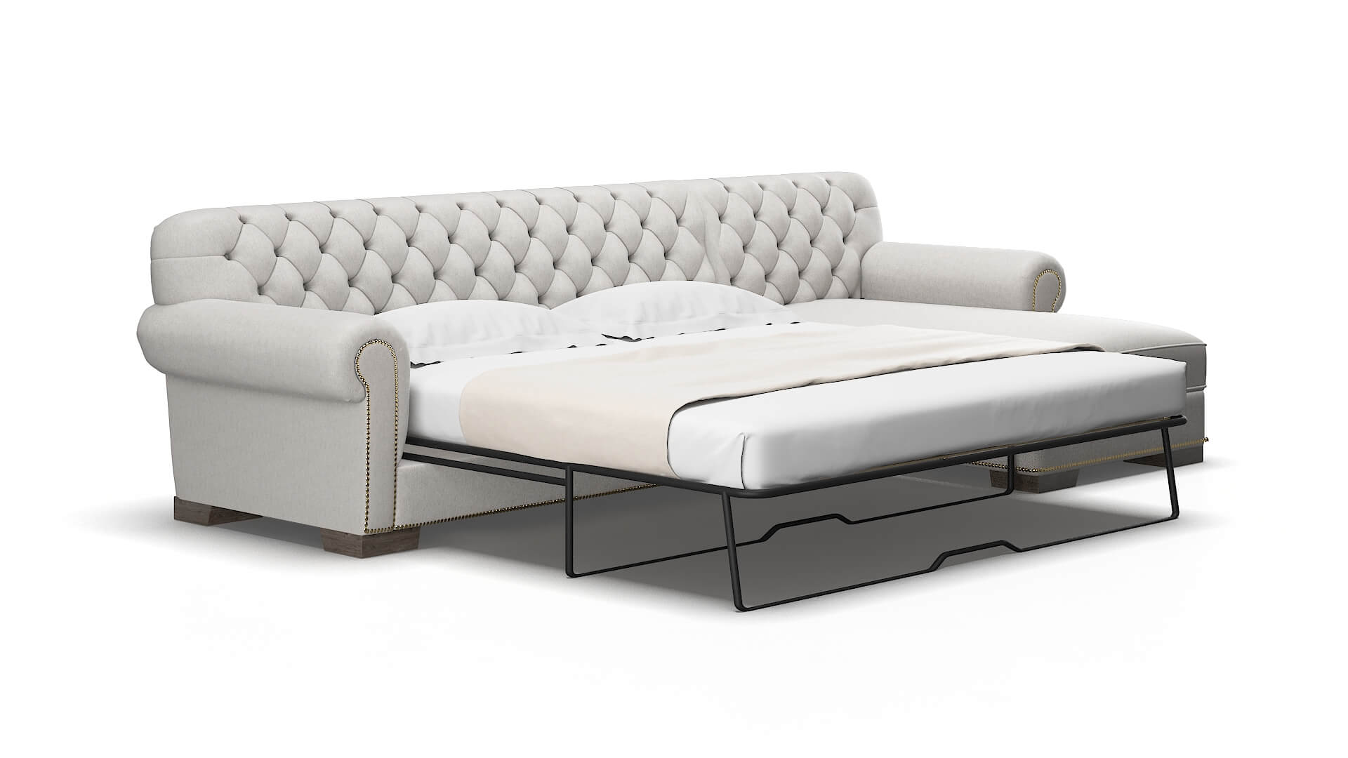 Chester Dream_d Sterling Panel Sleeper Espresso legs 2