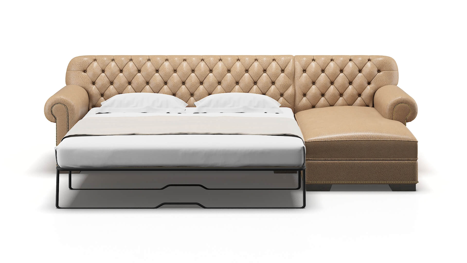 Chester Ford Dune Panel Sleeper Espresso legs 1