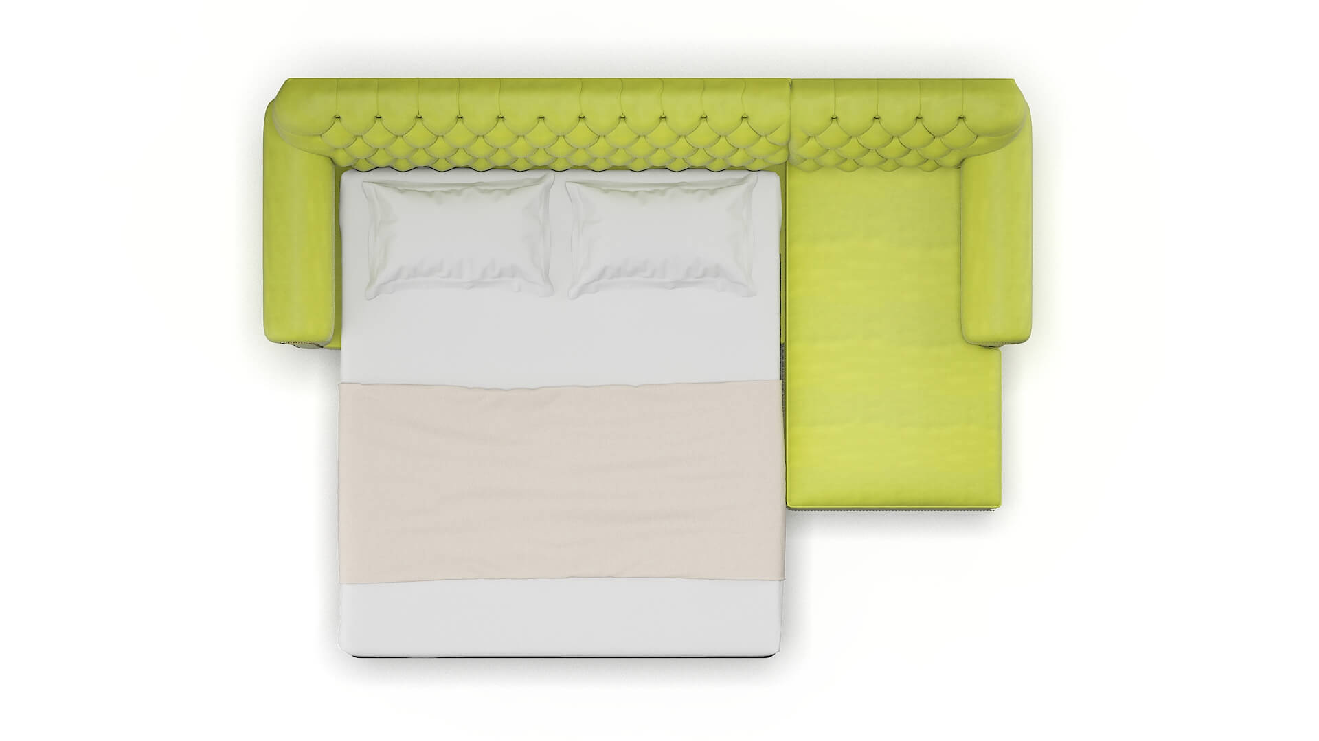 Chester Hathaway Apple Panel Sleeper Espresso legs 3