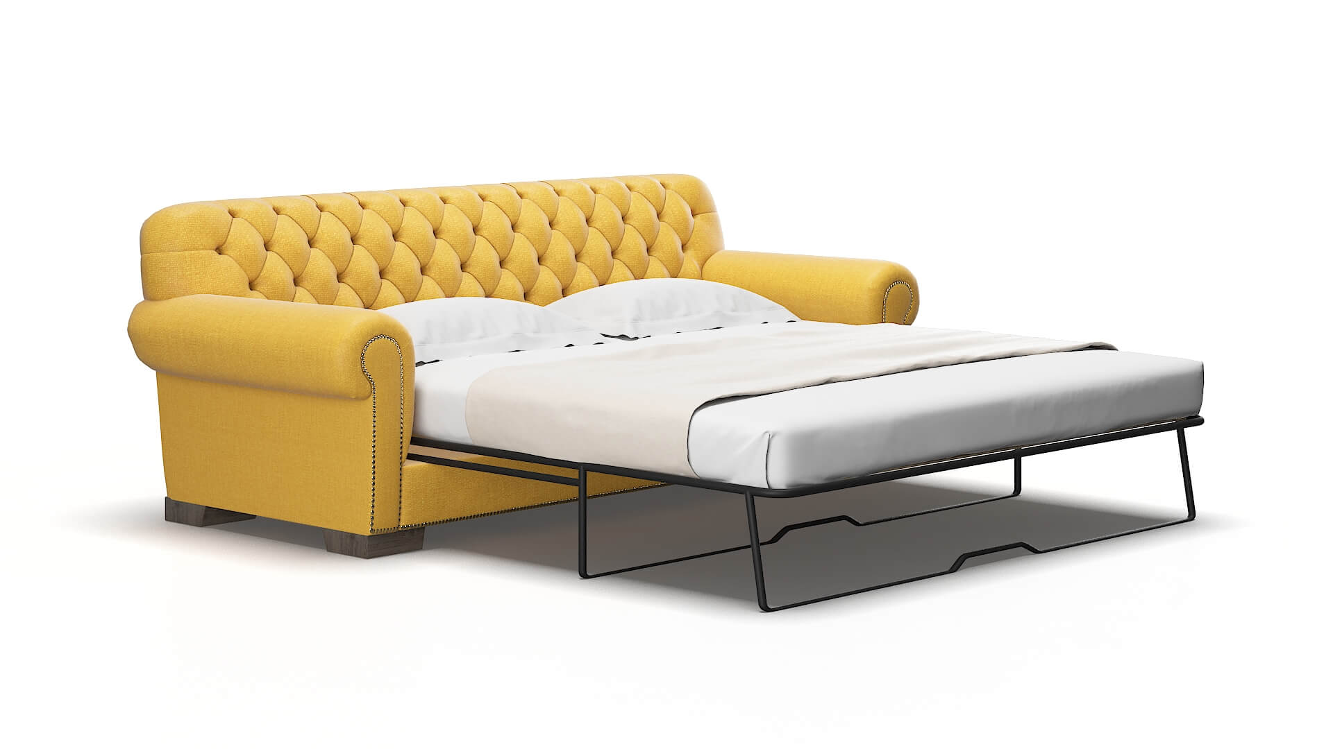 Chester Hepburn Chai_tea Sofa Sleeper espresso legs 2