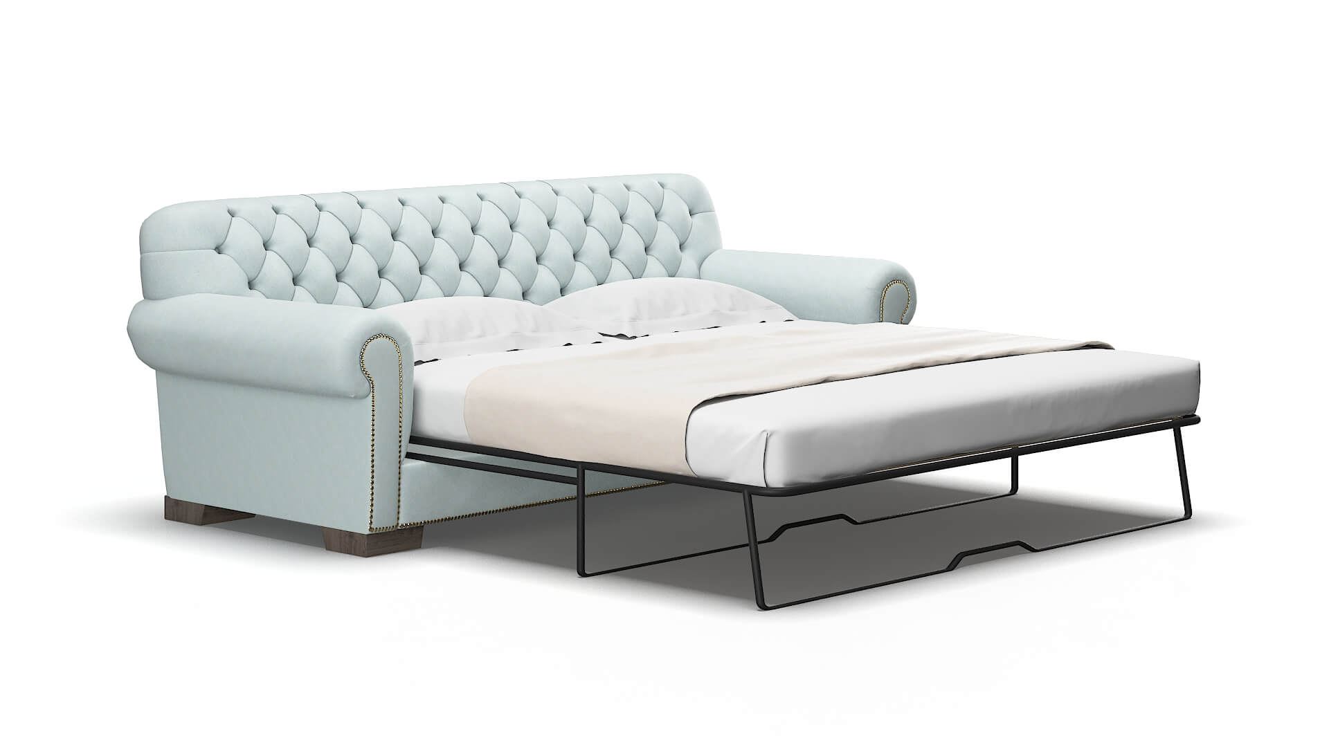 Chester Hepburn Peridot Sofa Sleeper Espresso legs 2