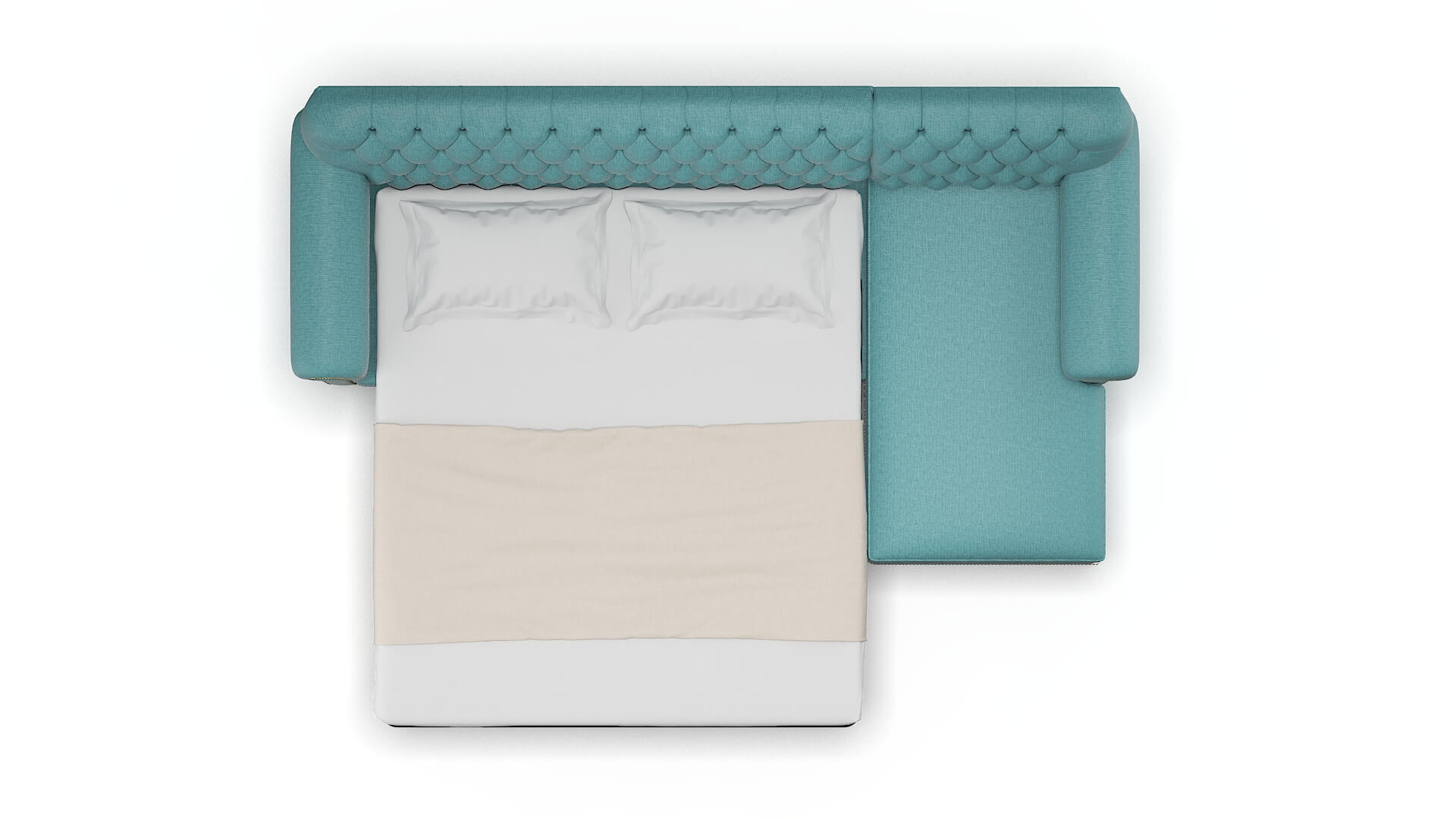 Chester Hepburn_hrp Emerald Panel Sleeper Espresso legs 3