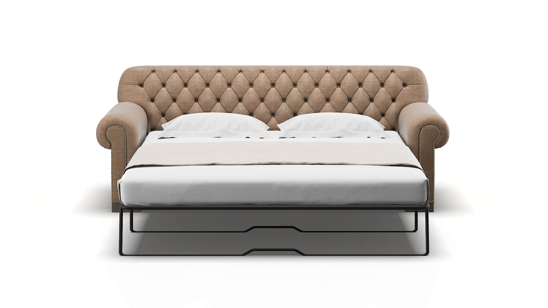 Chester Keylargo Mink Sofa Sleeper Espresso legs 1