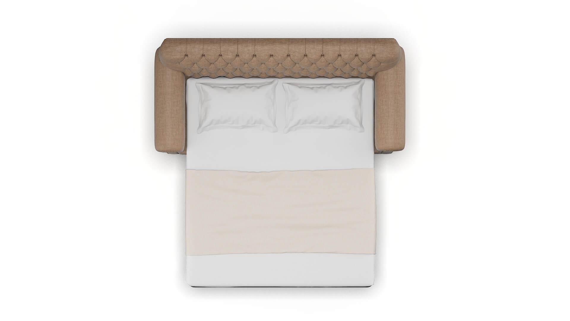 Chester Keylargo Mink Sofa Sleeper Espresso legs 3