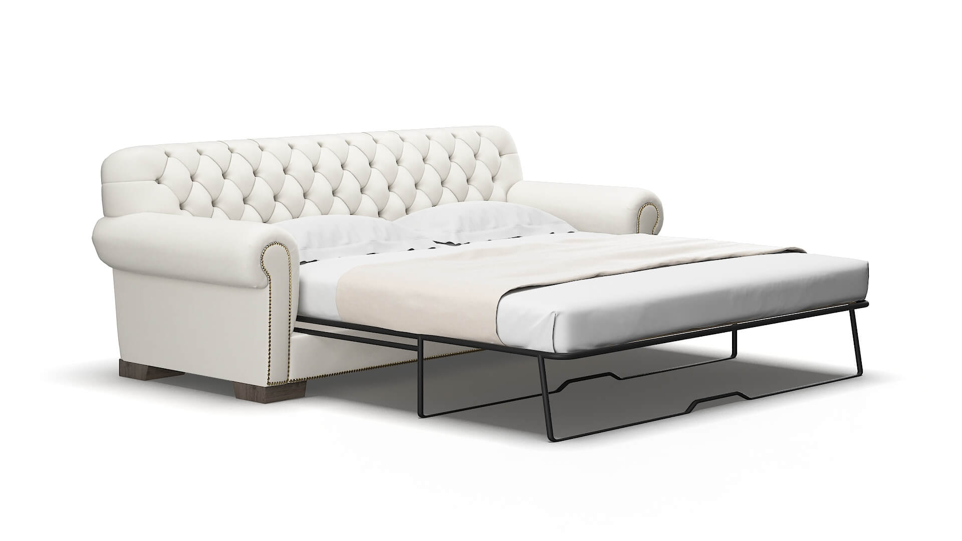 Chester Keylargo oatmeal Sofa sleeper Espresso Legs  2