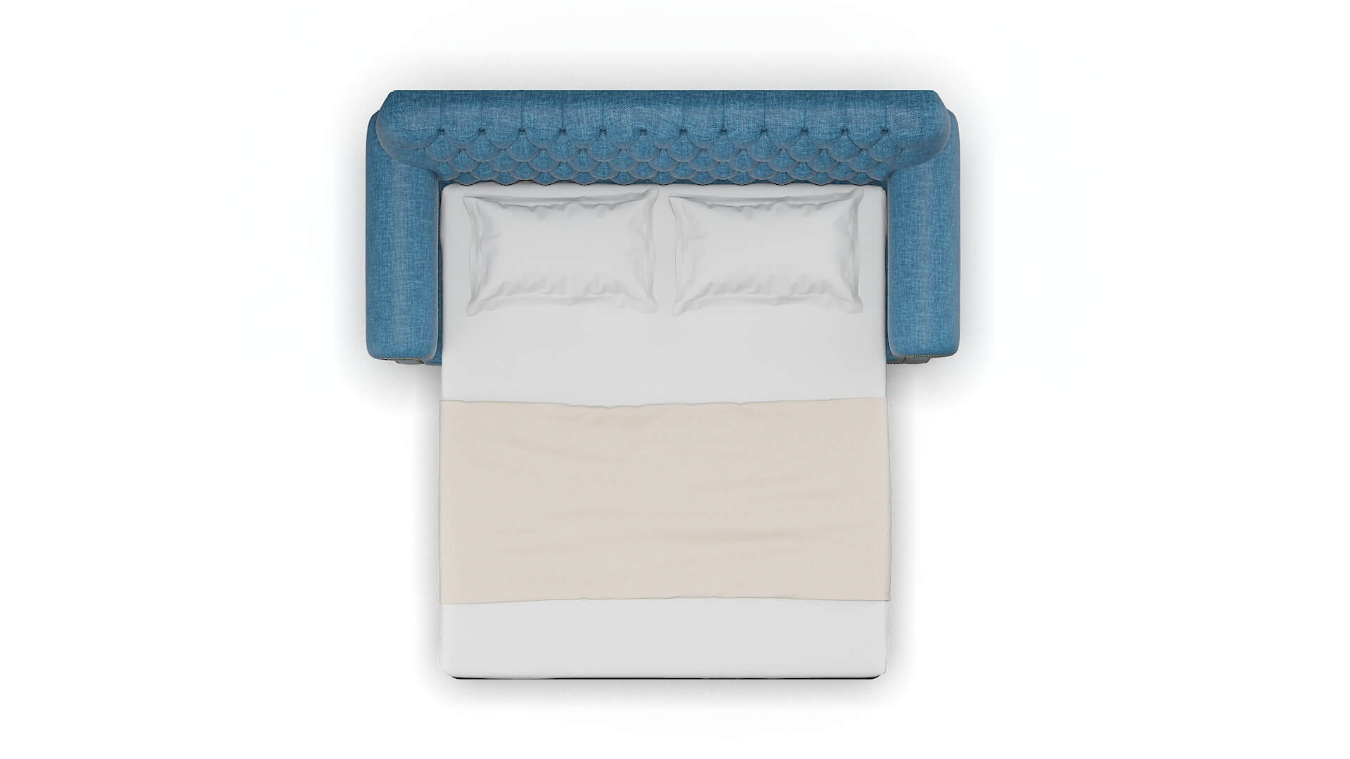 Chester Keylargo Ocean Sofa Sleeper Espresso legs 3