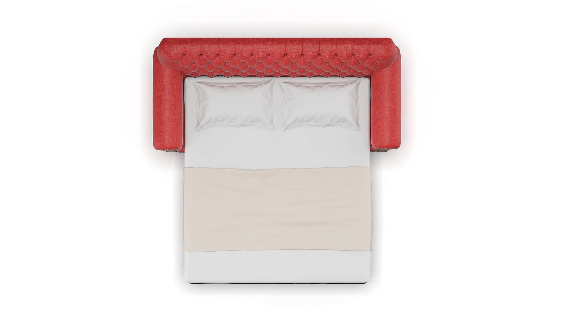 Chester Keylargo Ruby Sofa Sleeper Espresso legs 3