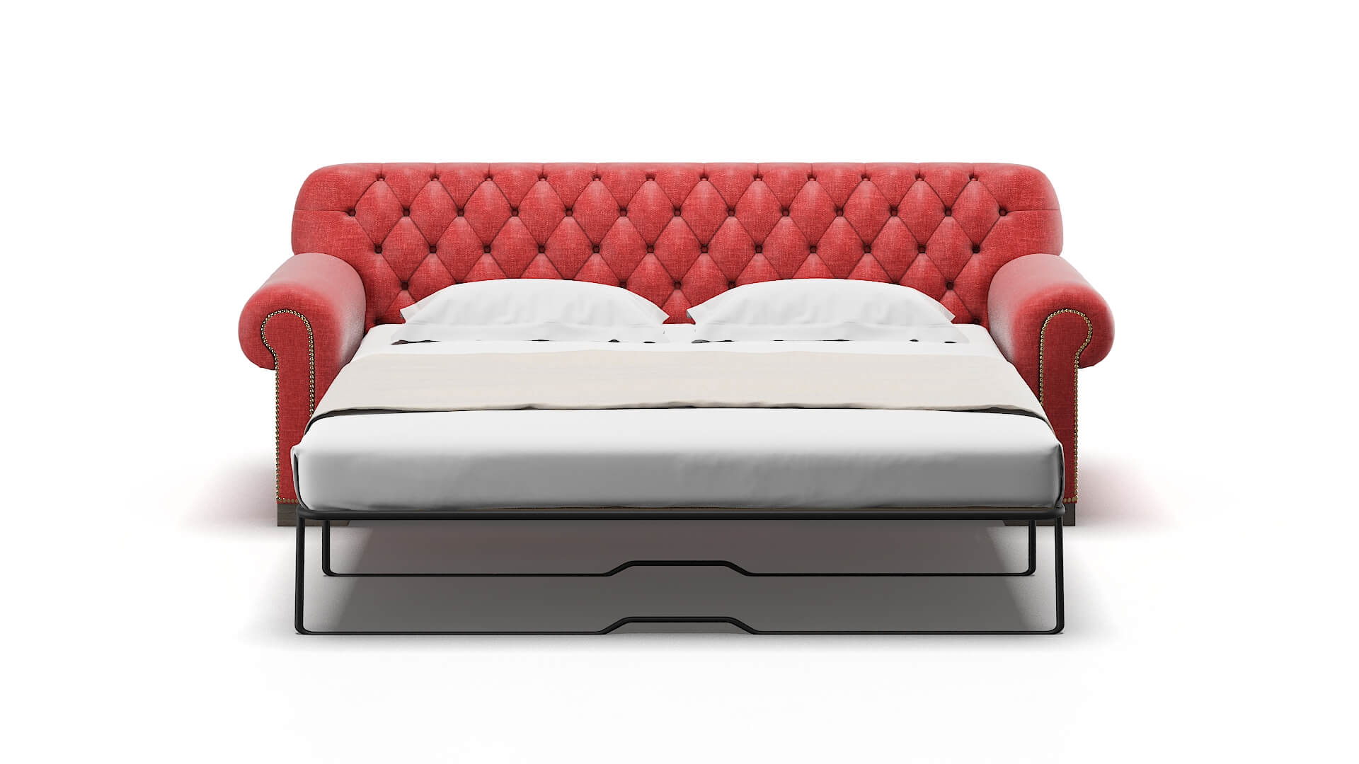 Chester Leslie Poppy Sofa Sleeper Espresso legs 1