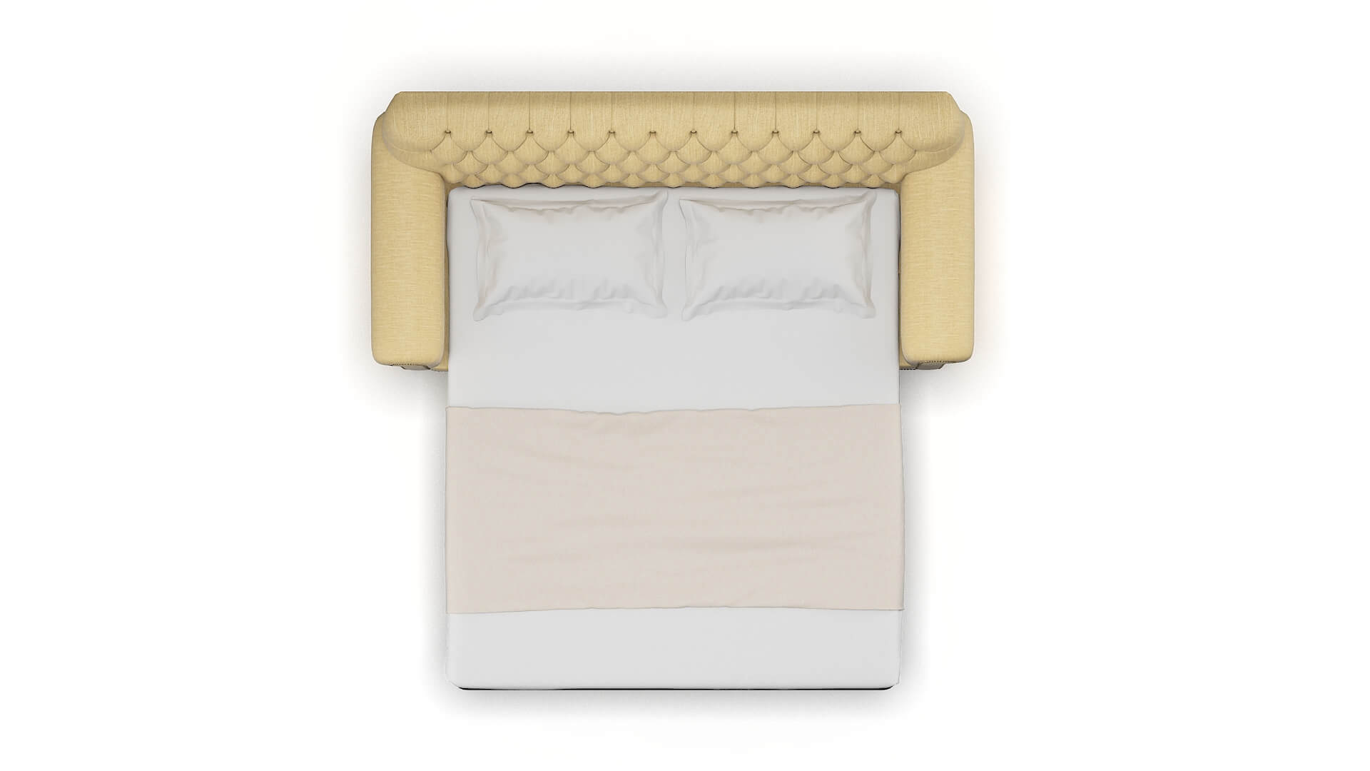 Chester Malibu Maize Sofa Sleeper Espresso legs 3