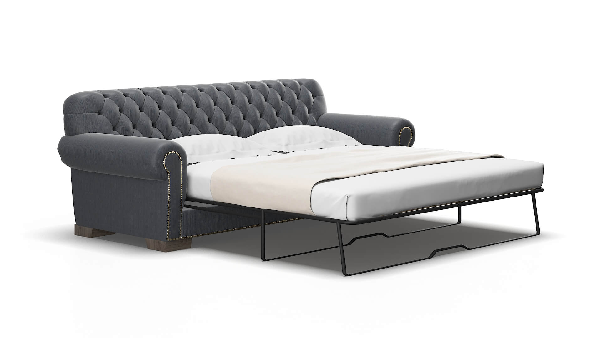 Chester Malibu Sea Sofa Sleeper Espresso legs 2