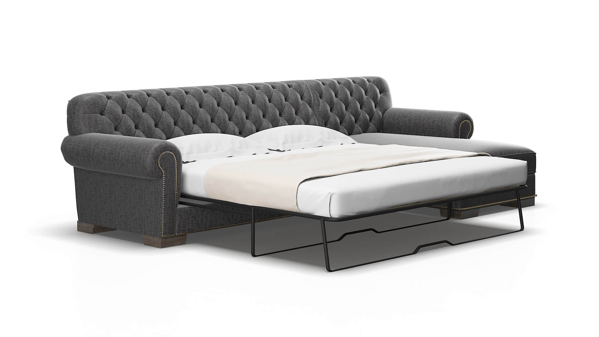 Chester Marcy baltic Panel sleeper Espresso Legs  2