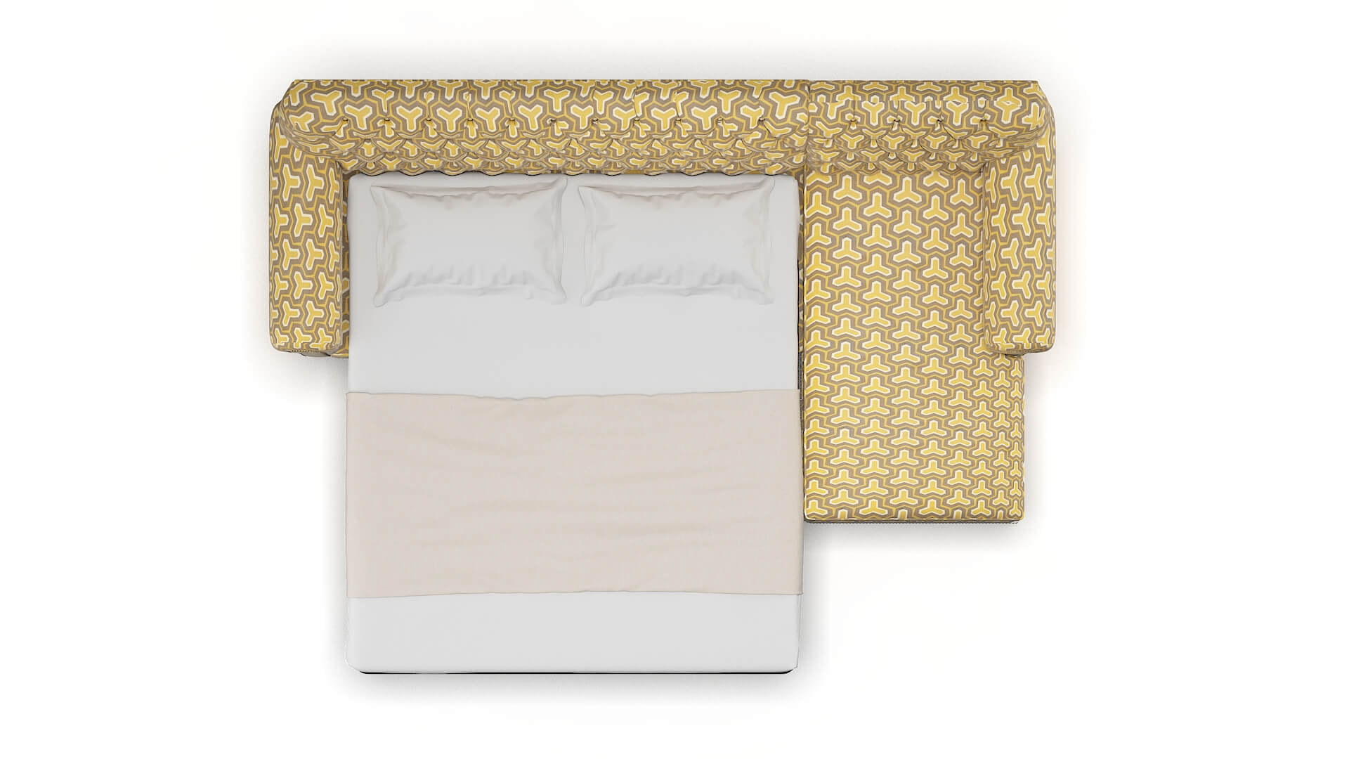 Chester Merci Dijon Panel Sleeper Espresso legs 3