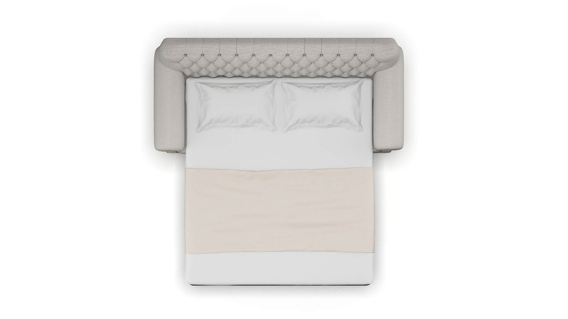 Chester Naples Ash Sofa Sleeper Espresso legs 3