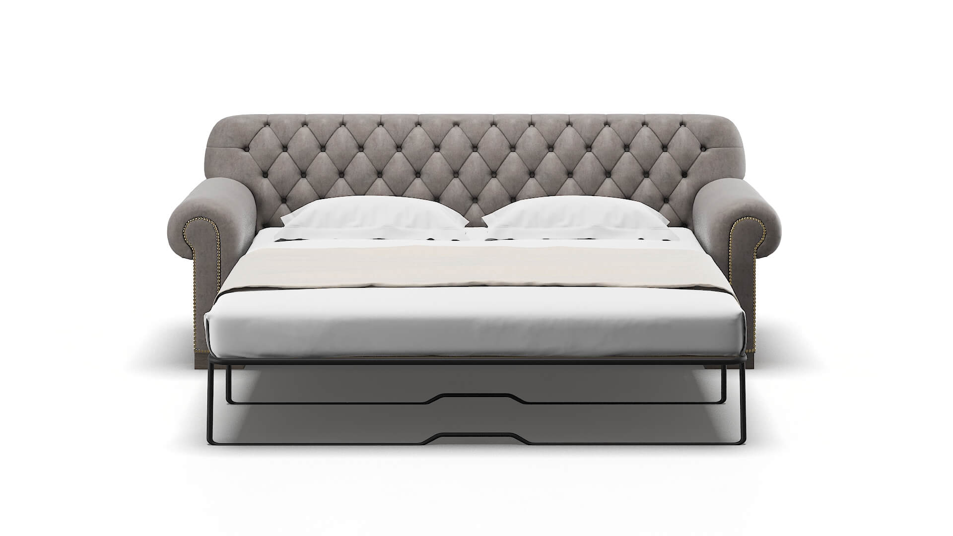 Chester Noble Otter Sofa Sleeper Espresso legs 1