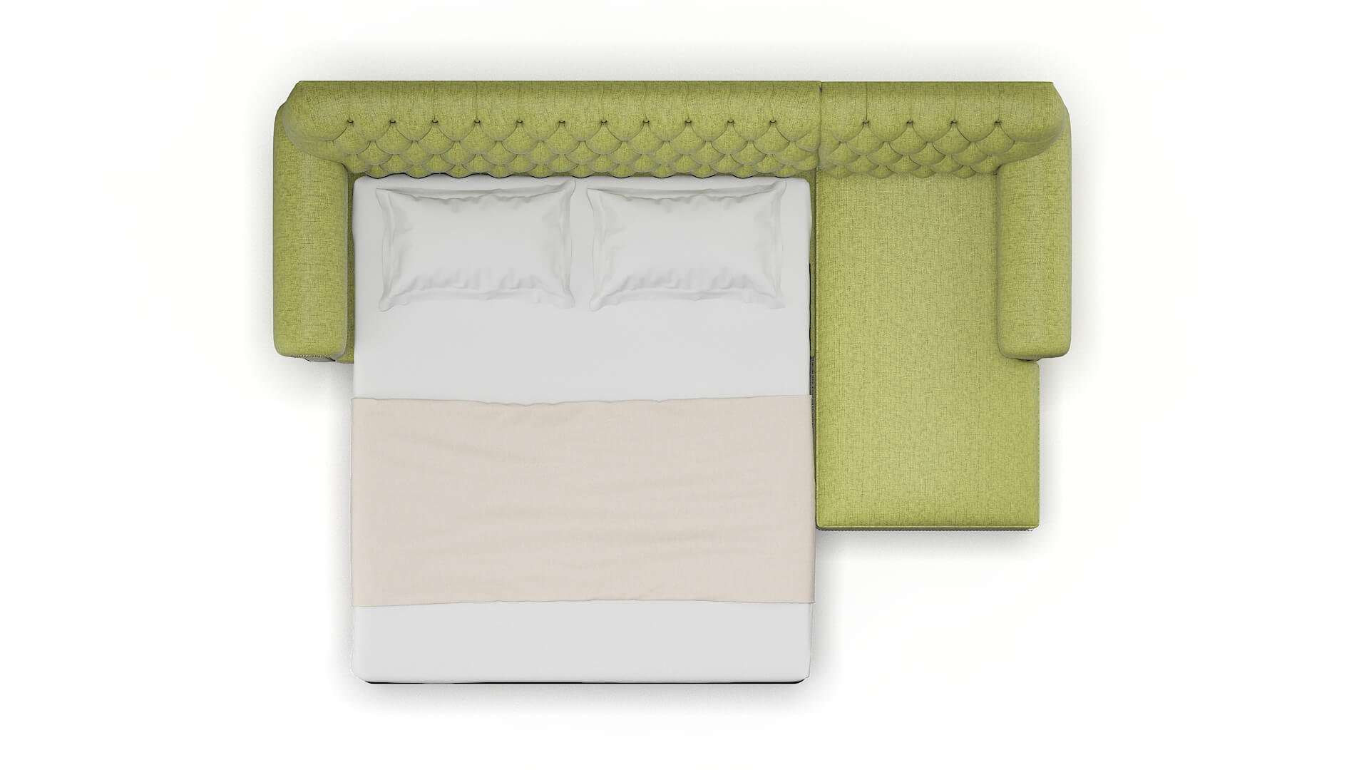 Chester Notion Appletini Panel Sleeper Espresso legs 3