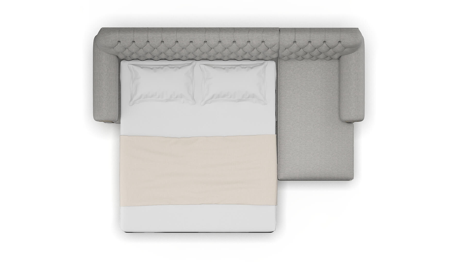 Chester Phoenix Smoke Panel Sleeper Espresso legs 3