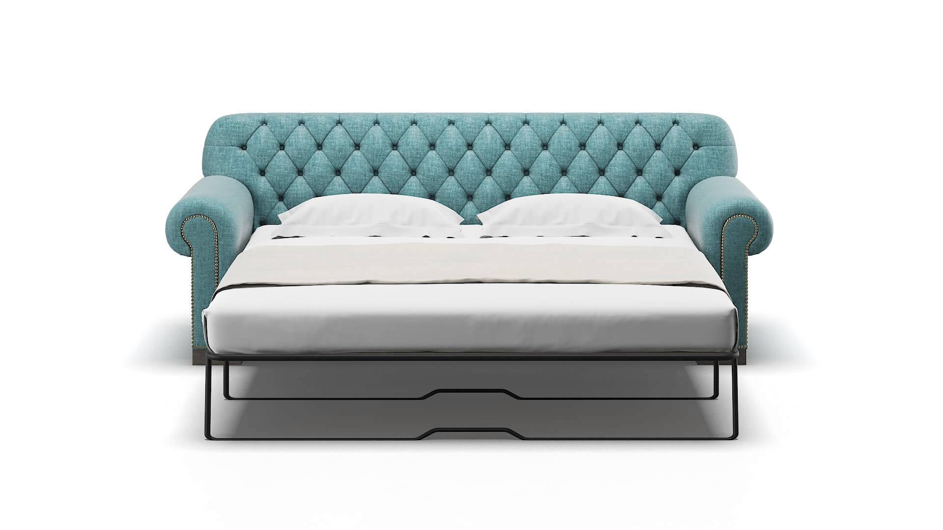 Chester Portland Lake Sofa Sleeper Espresso legs 1