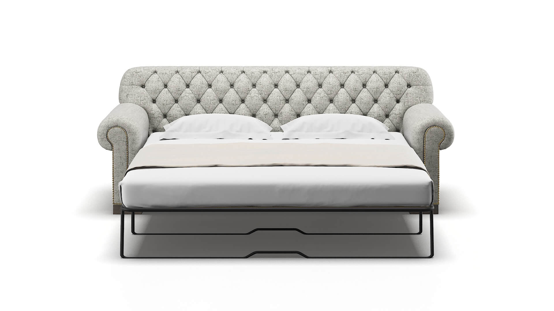 Chester Prime Gravel Sofa Sleeper Espresso legs 1