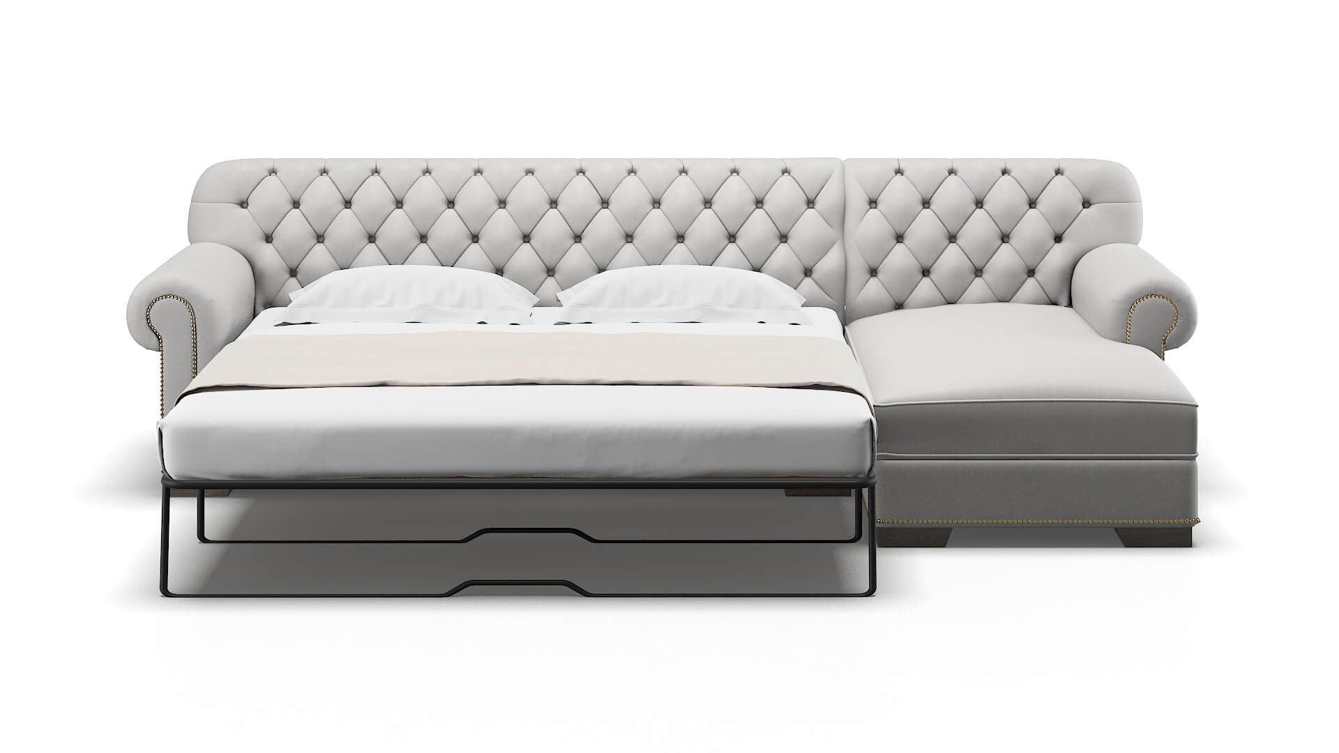 Chester Prisma Steam Panel Sleeper Espresso legs 1