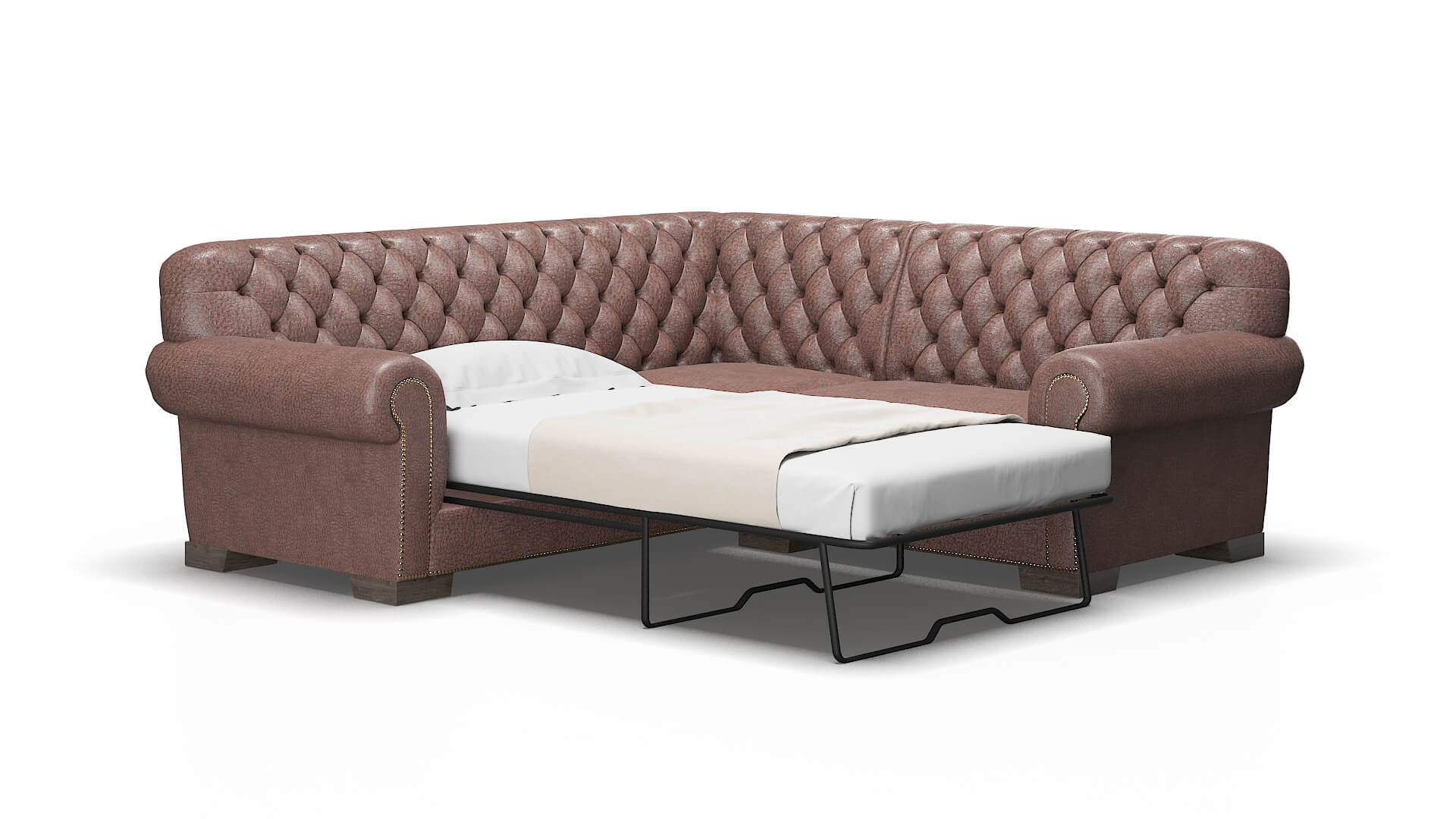 Chester Royale Mocha Sectional Sleeper 2