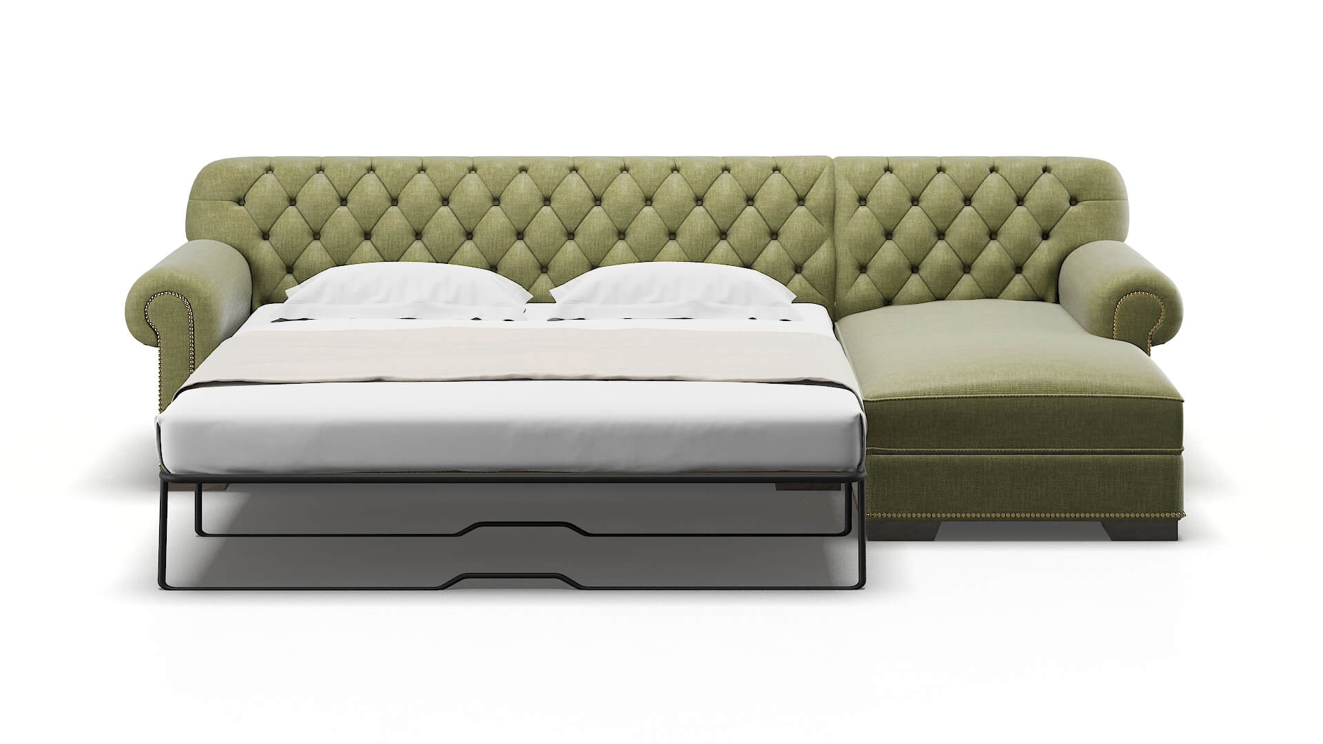 Chester Simplex Sour_apple Panel Sleeper Espresso legs 1