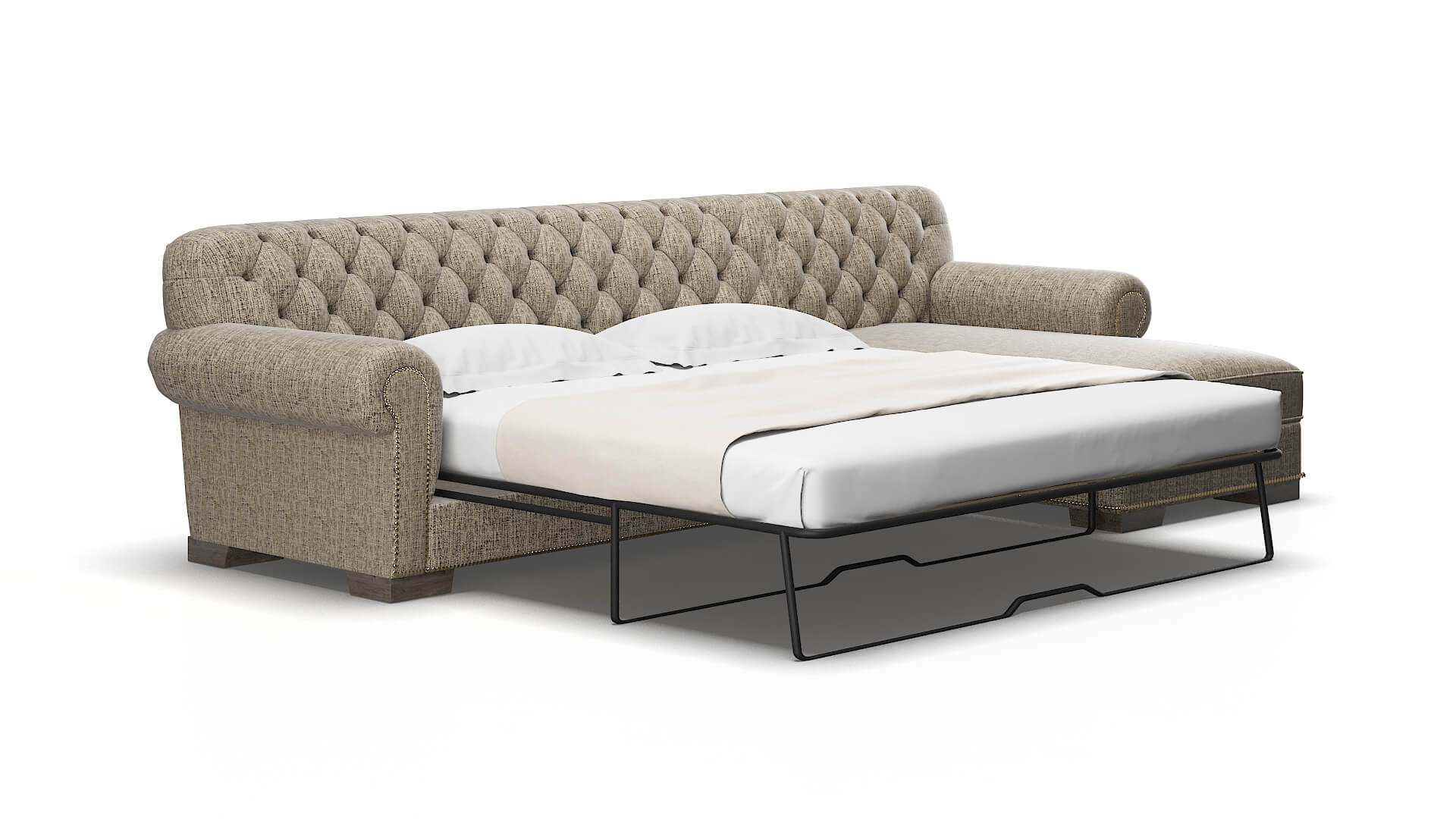 Chester Solifestyle 51 Panel Sleeper Espresso Legs 2