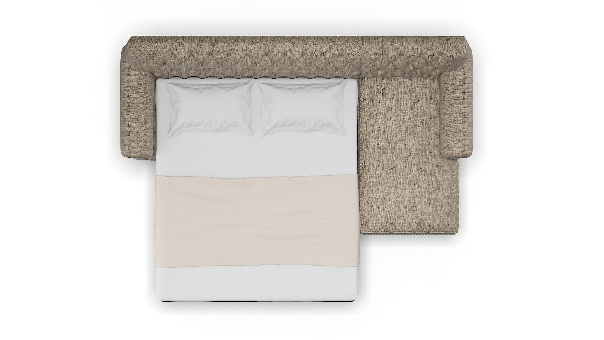 Chester Solifestyle 51 Panel Sleeper Espresso legs 3