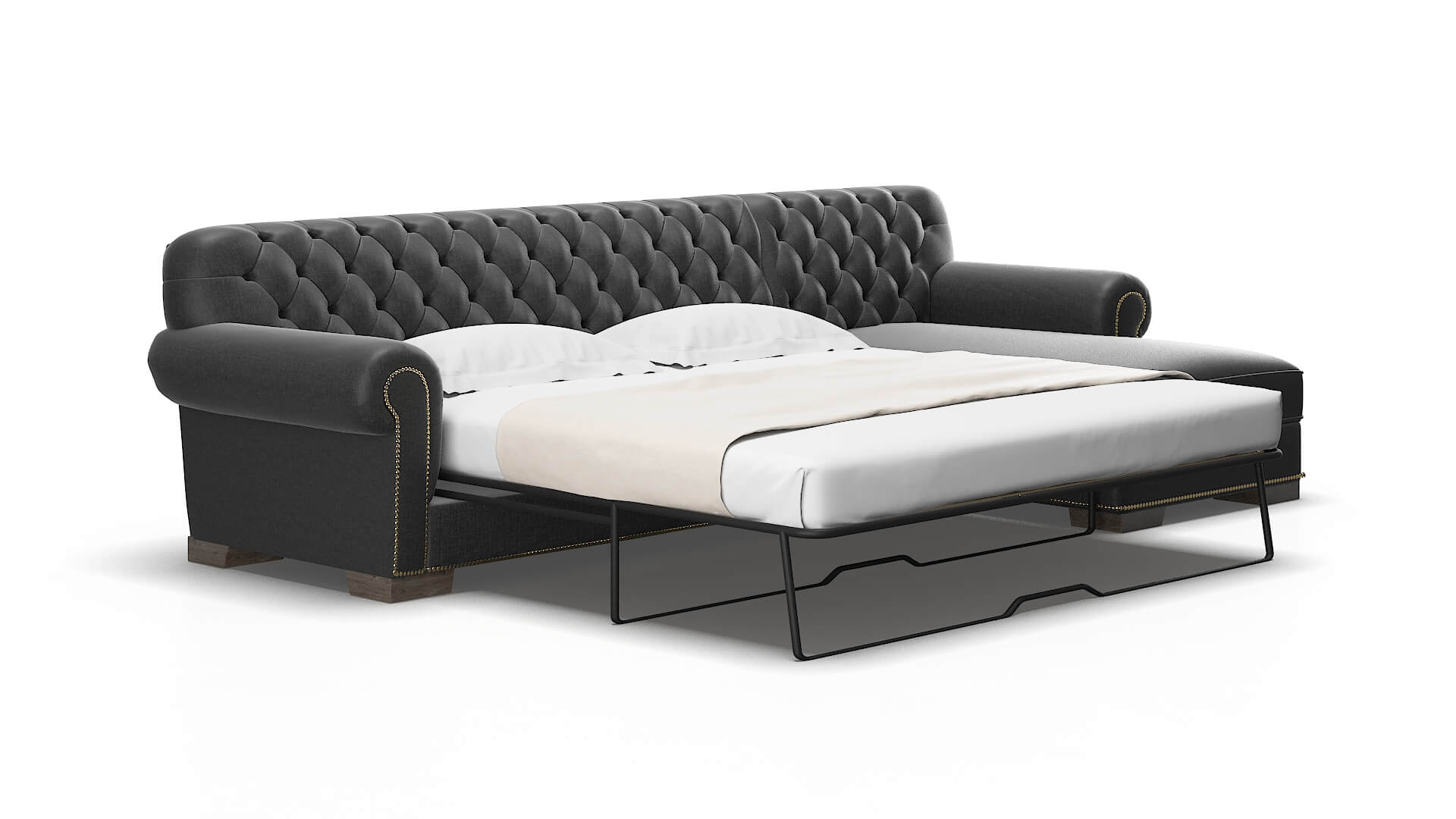 Chester Sosoftness 54 Panel Sleeper Espresso legs 2